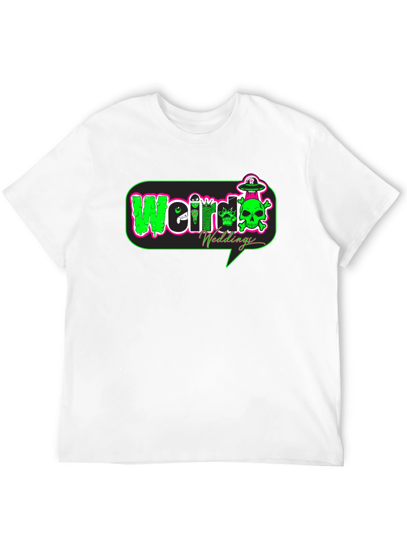 Weird Weddings Black Graphic Tee