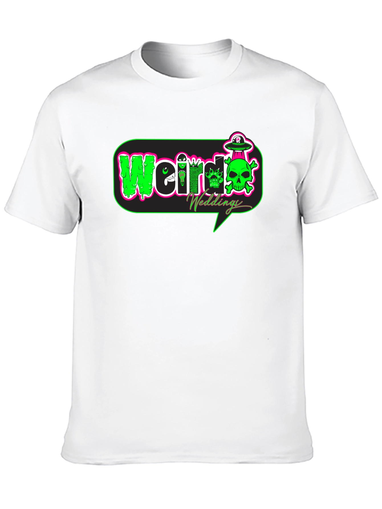 Weird Weddings Black Graphic Tee