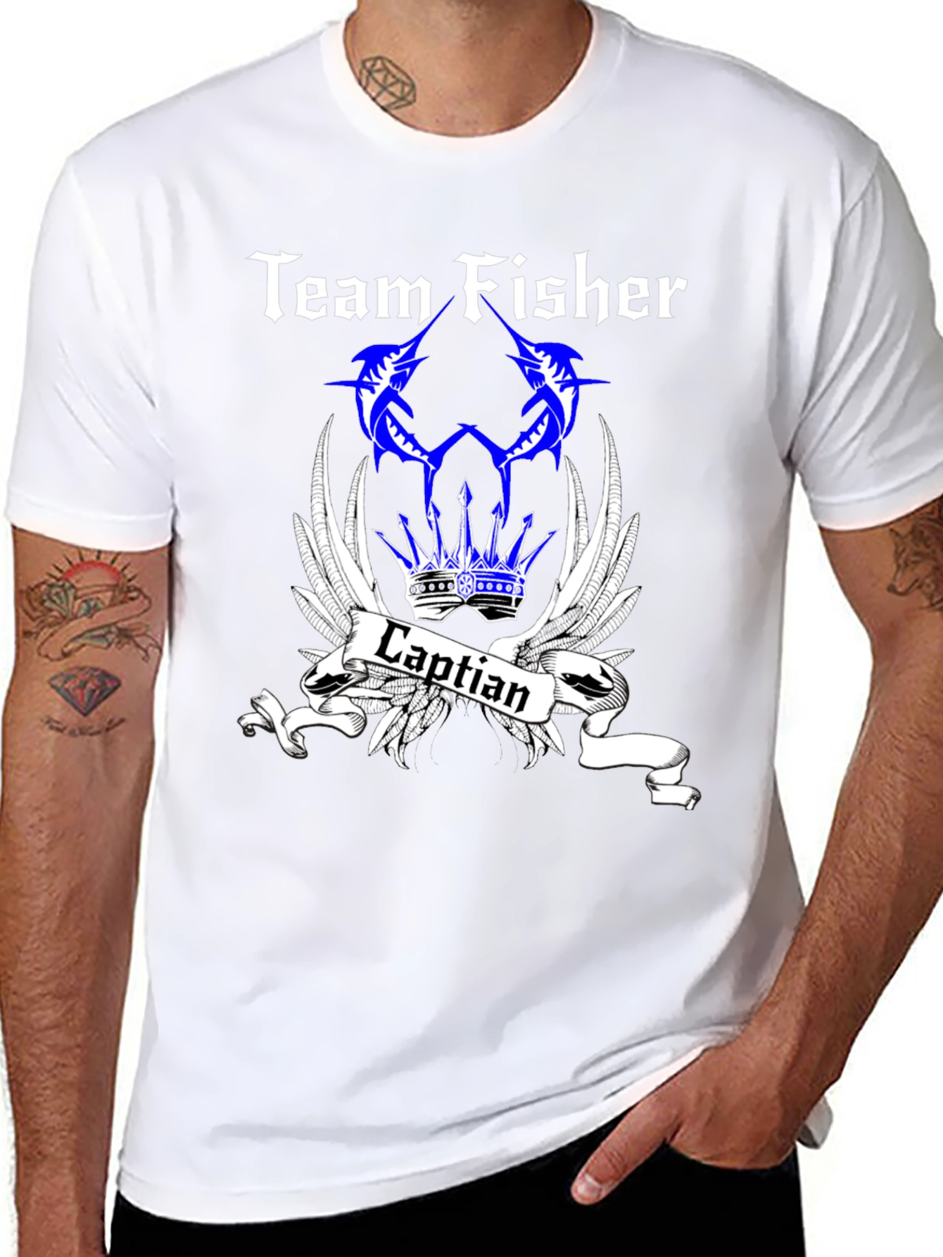 Team Fisher Captain Graphic T-Shirt