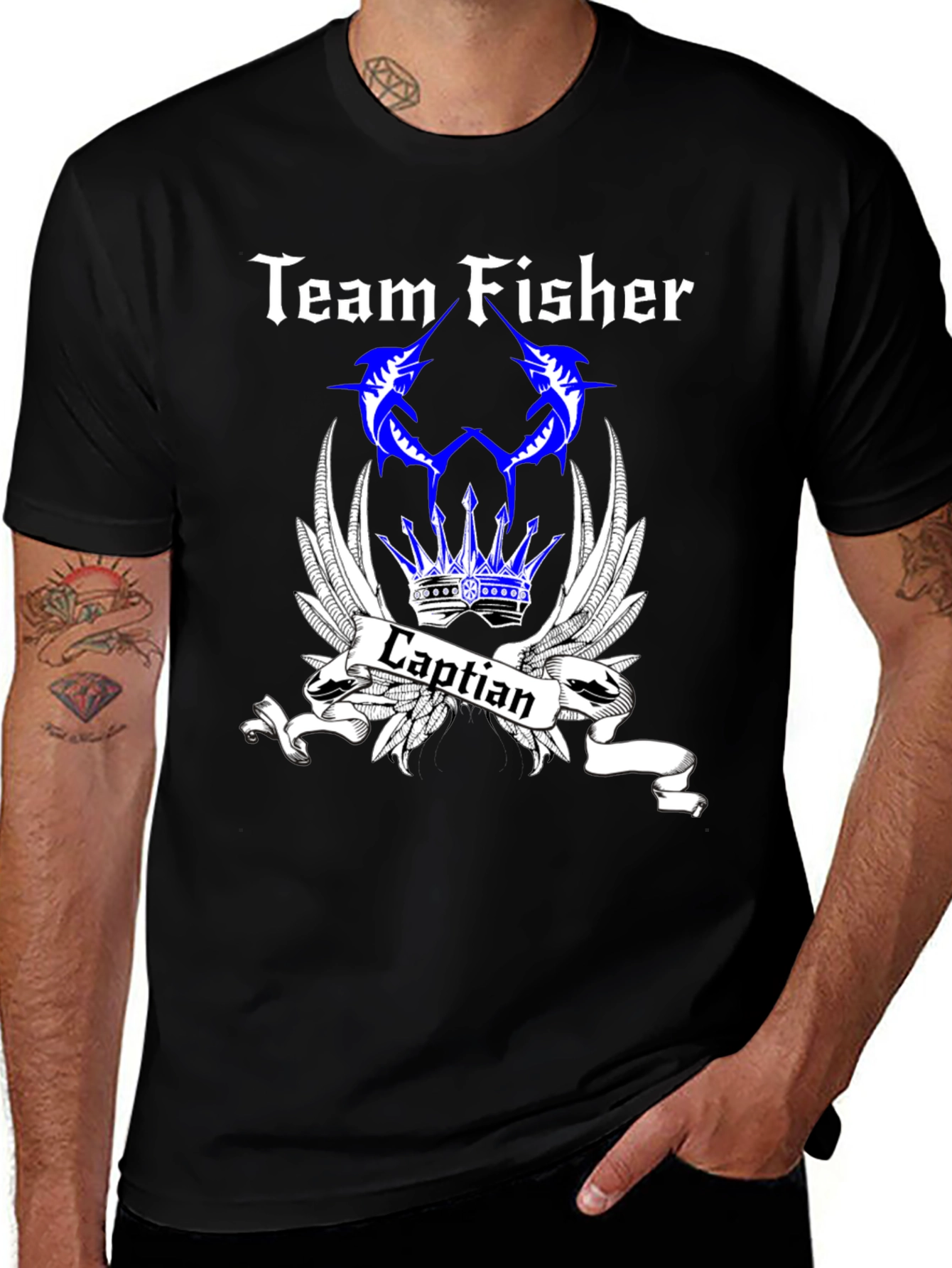 Team Fisher Captain Graphic T-Shirt