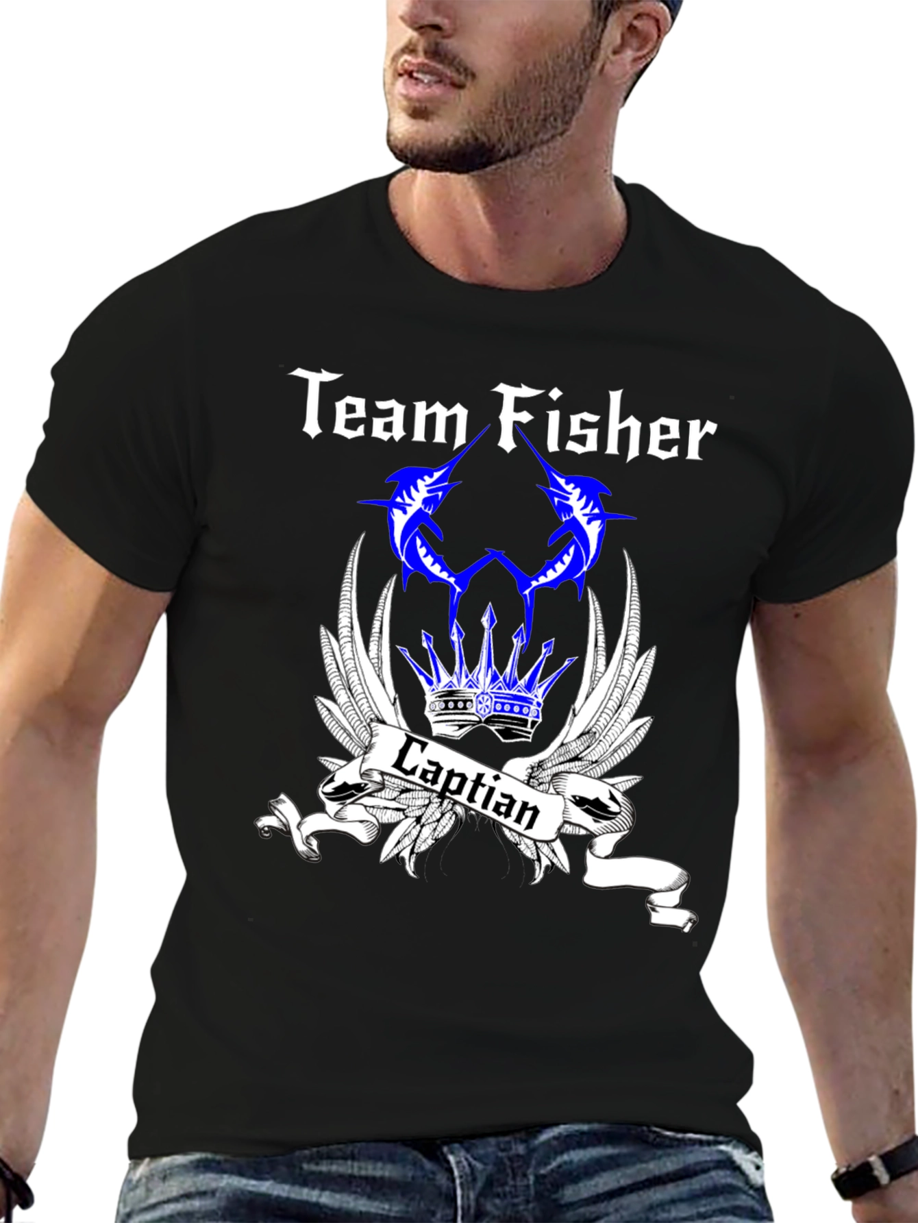 Team Fisher Captain Graphic T-Shirt
