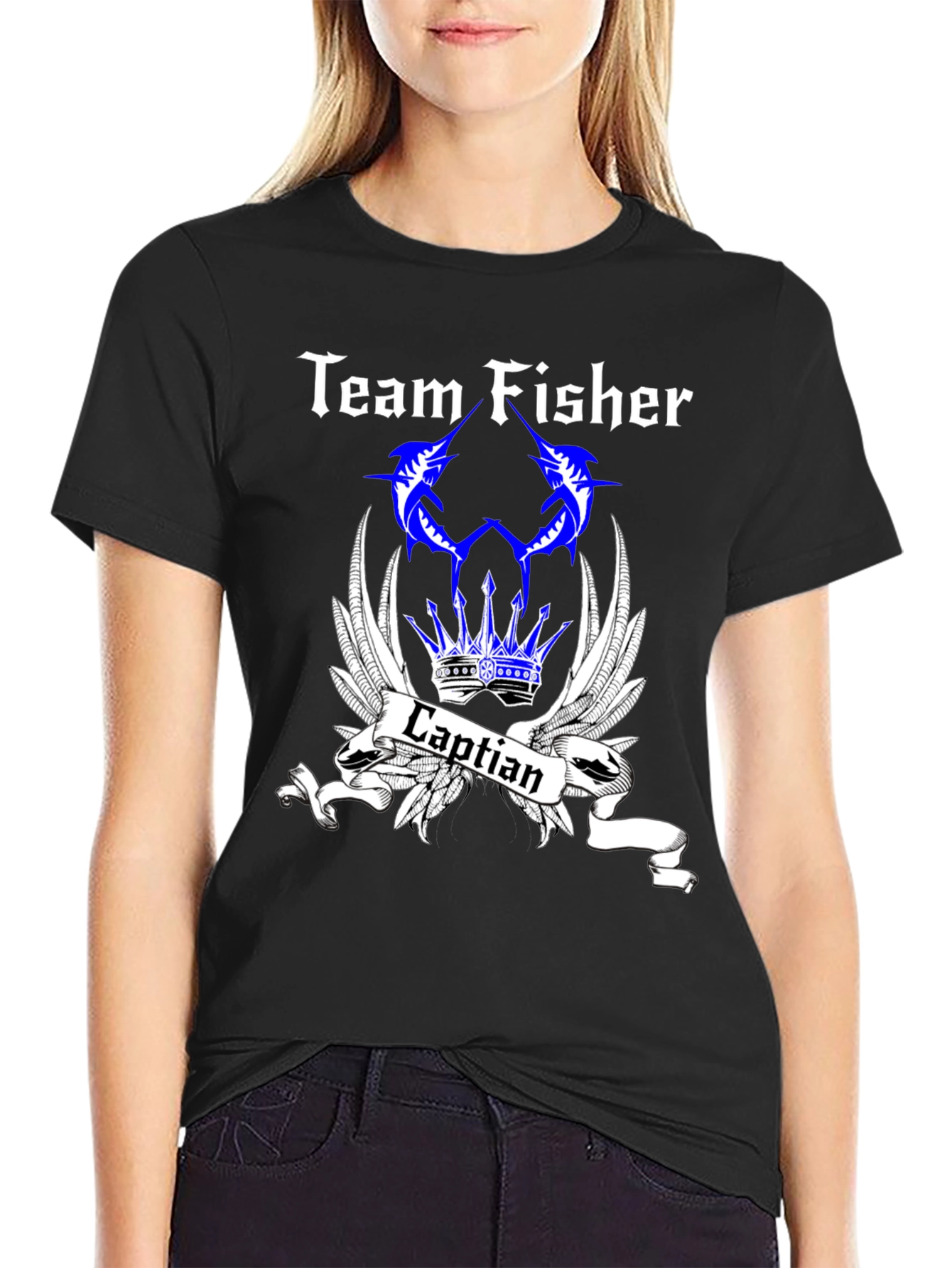 Team Fisher Captain Graphic T-Shirt