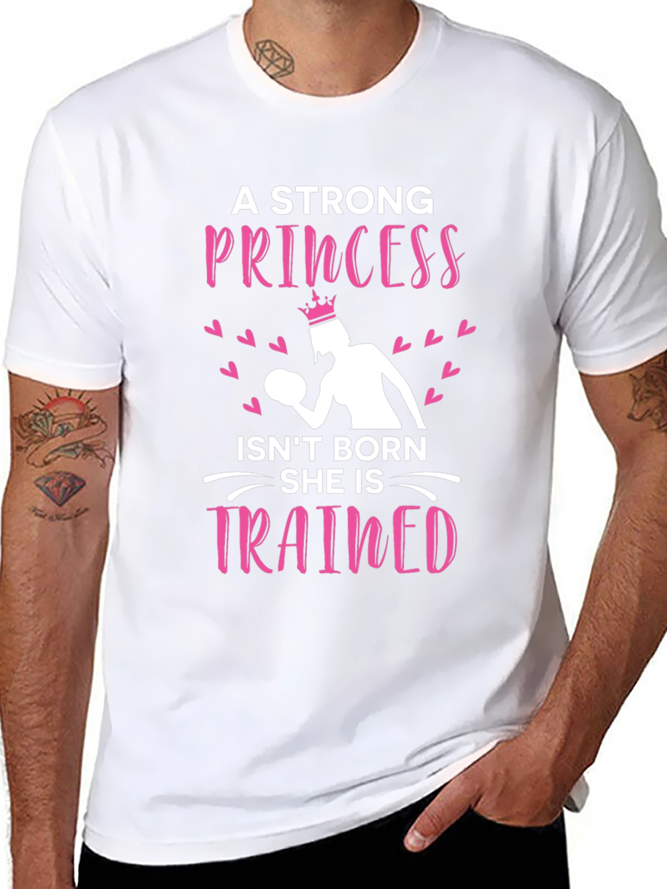 Strong Princess Trained Graphic T-Shirt