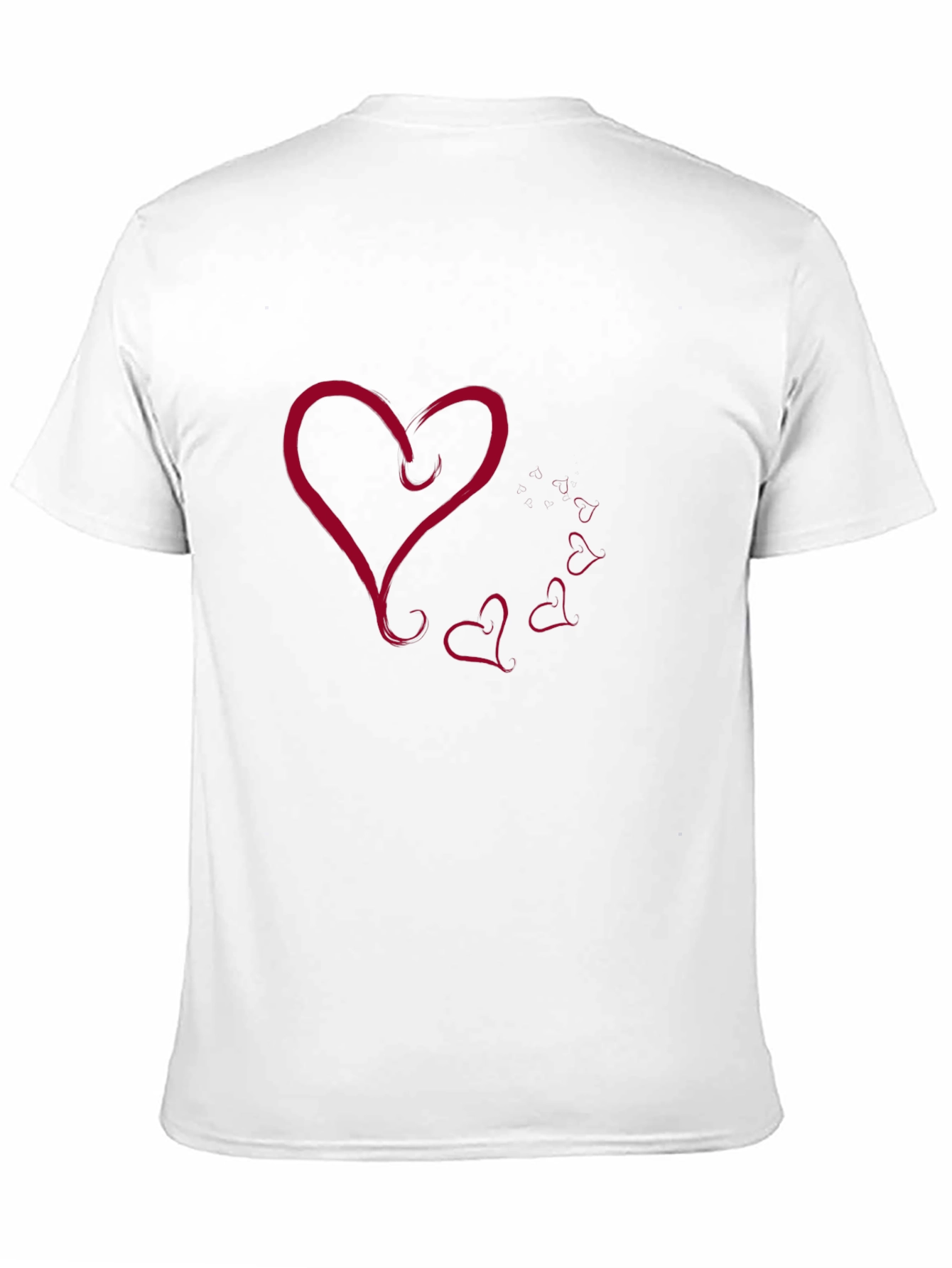 Heart Graphic Black T-Shirt