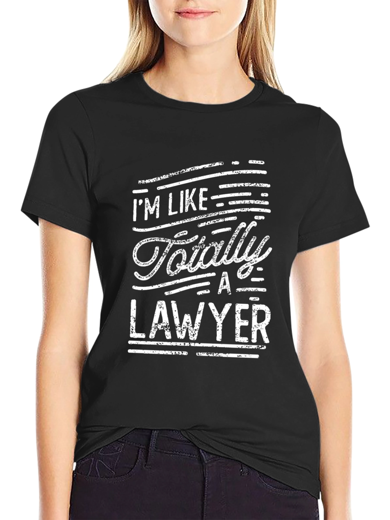 Im Like Totally A Lawyer T-Shirt Funny Gift