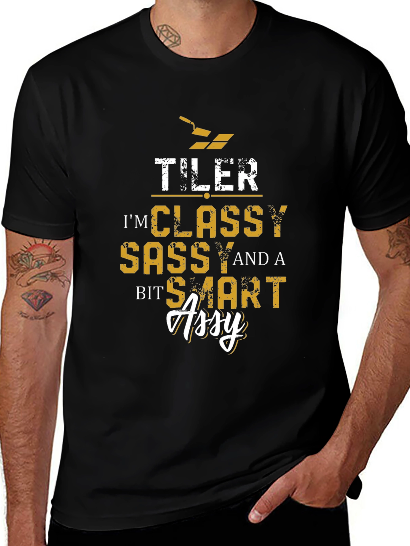Tiler Classy Sassy Smart Assy T-Shirt - Black