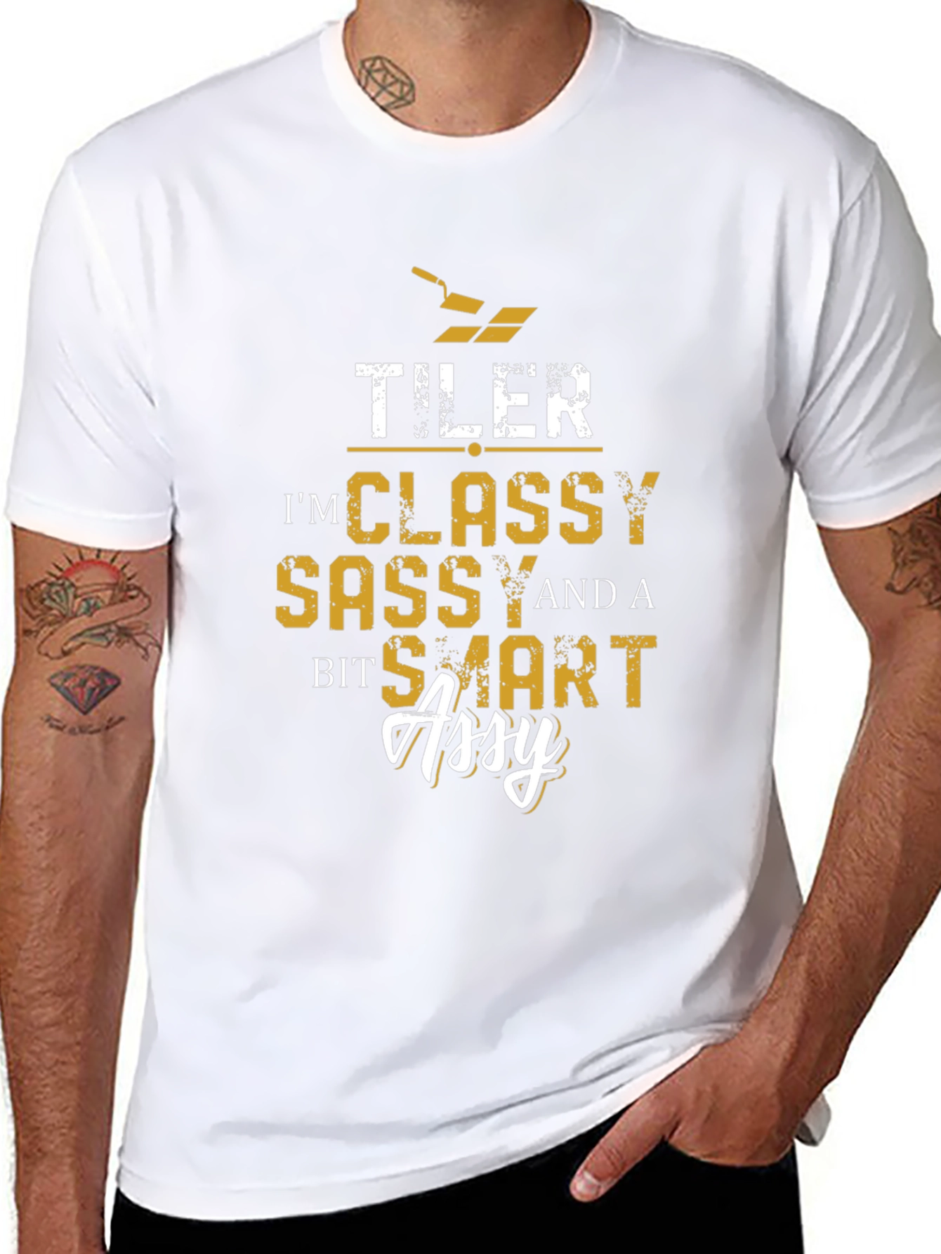Tiler Classy Sassy Smart Assy T-Shirt - Black