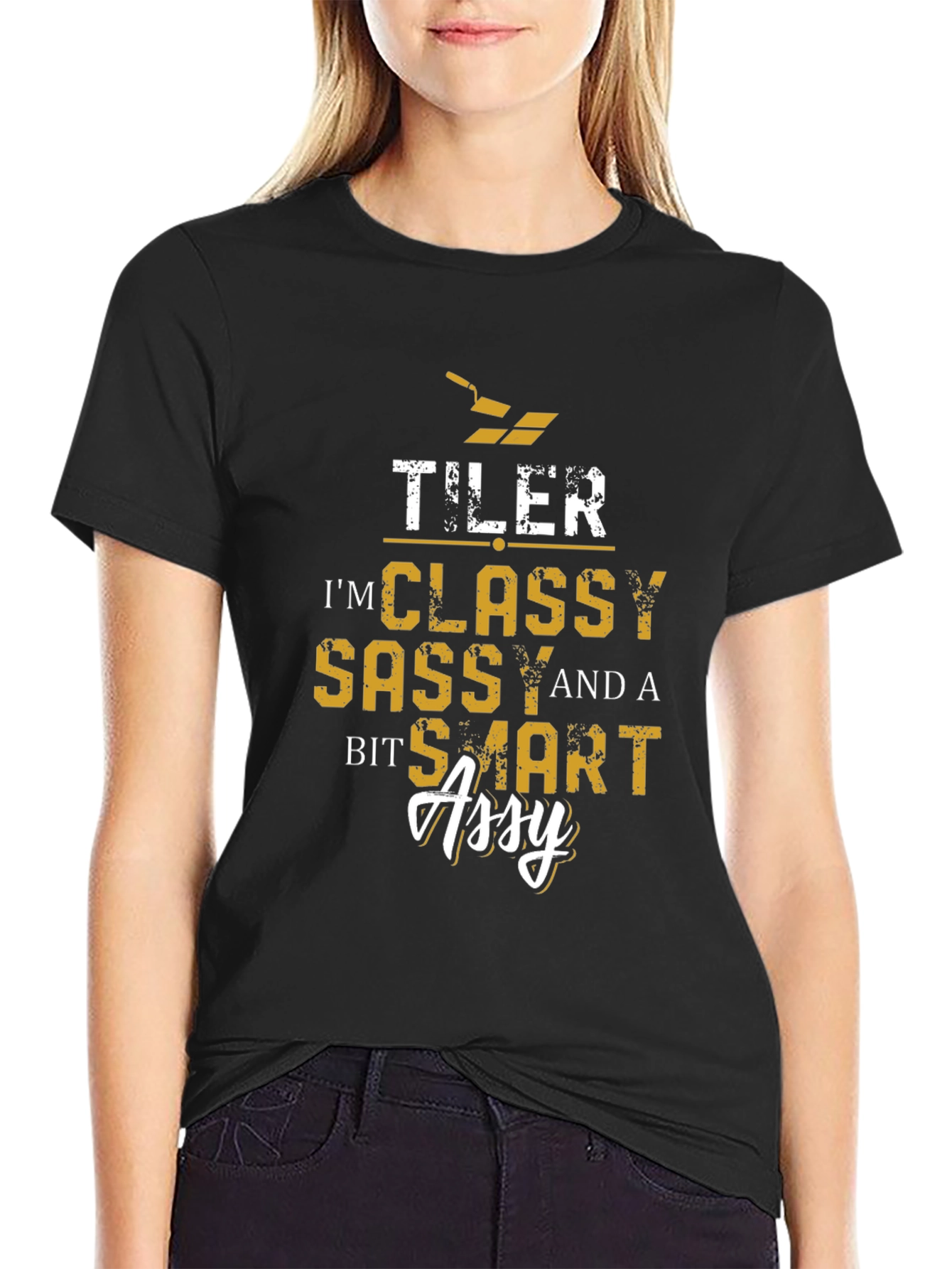 Tiler Classy Sassy Smart Assy T-Shirt - Black