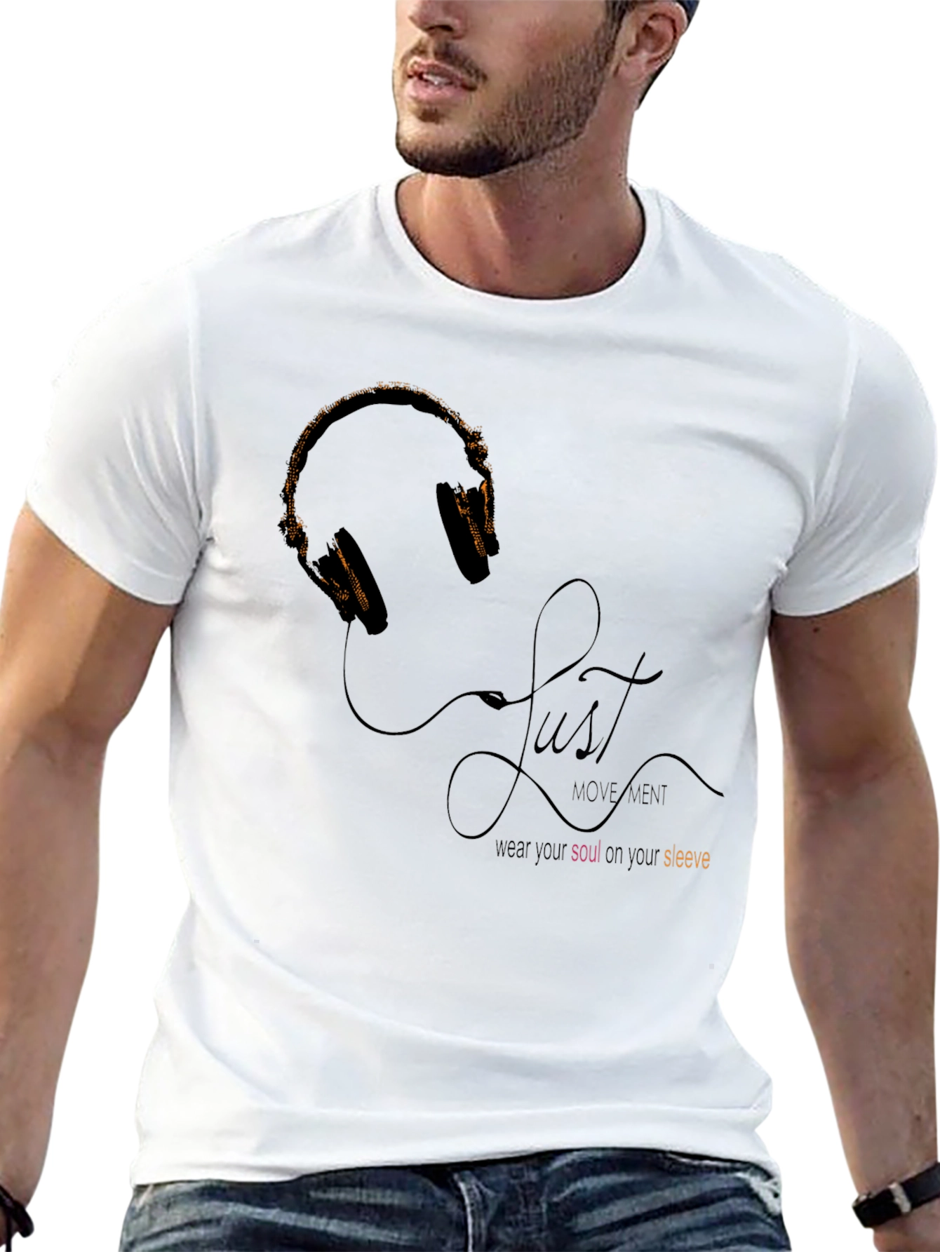 Headphones Lust T-Shirt - Music Inspired Tee