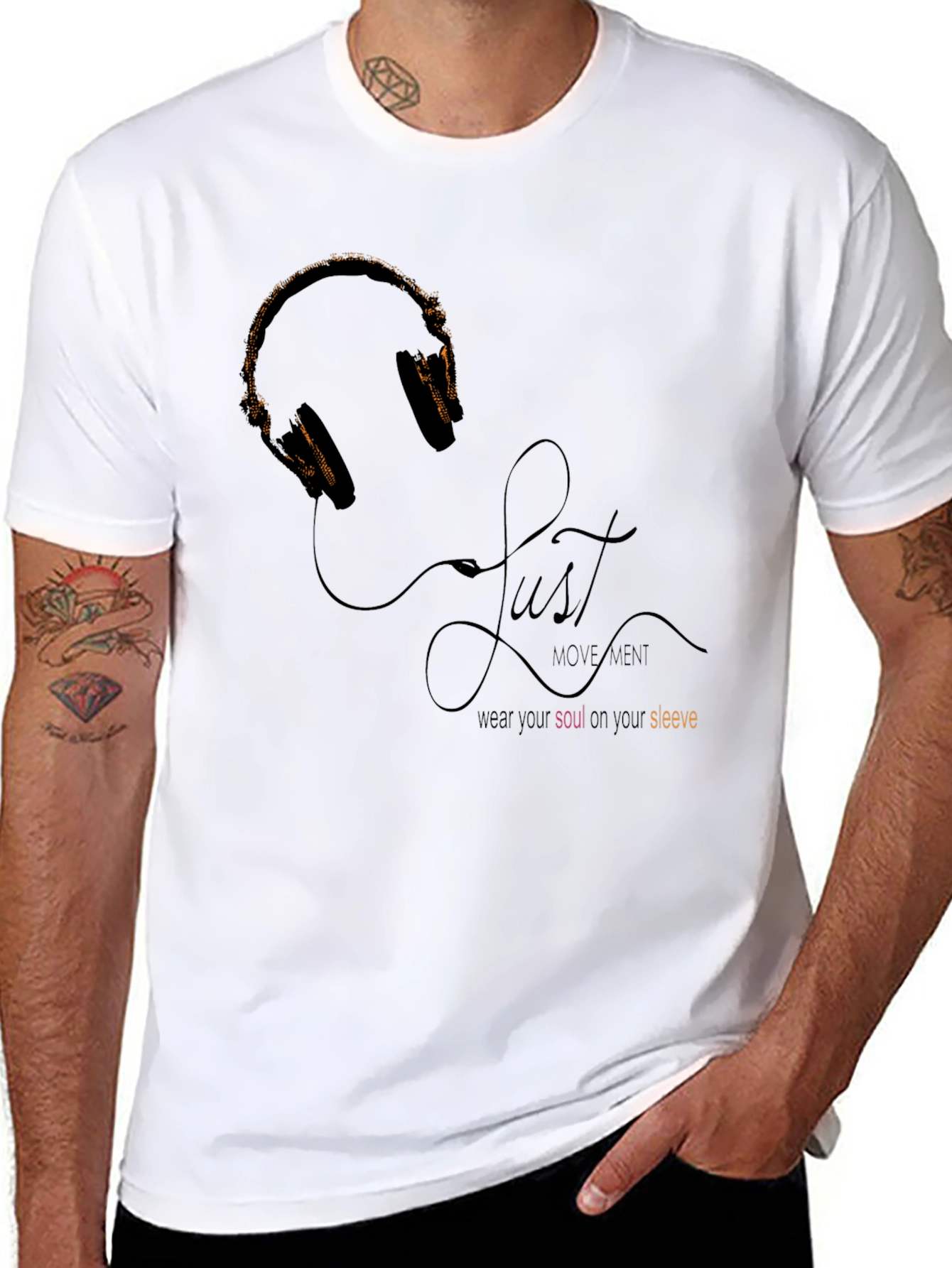 Headphones Lust T-Shirt - Music Inspired Tee