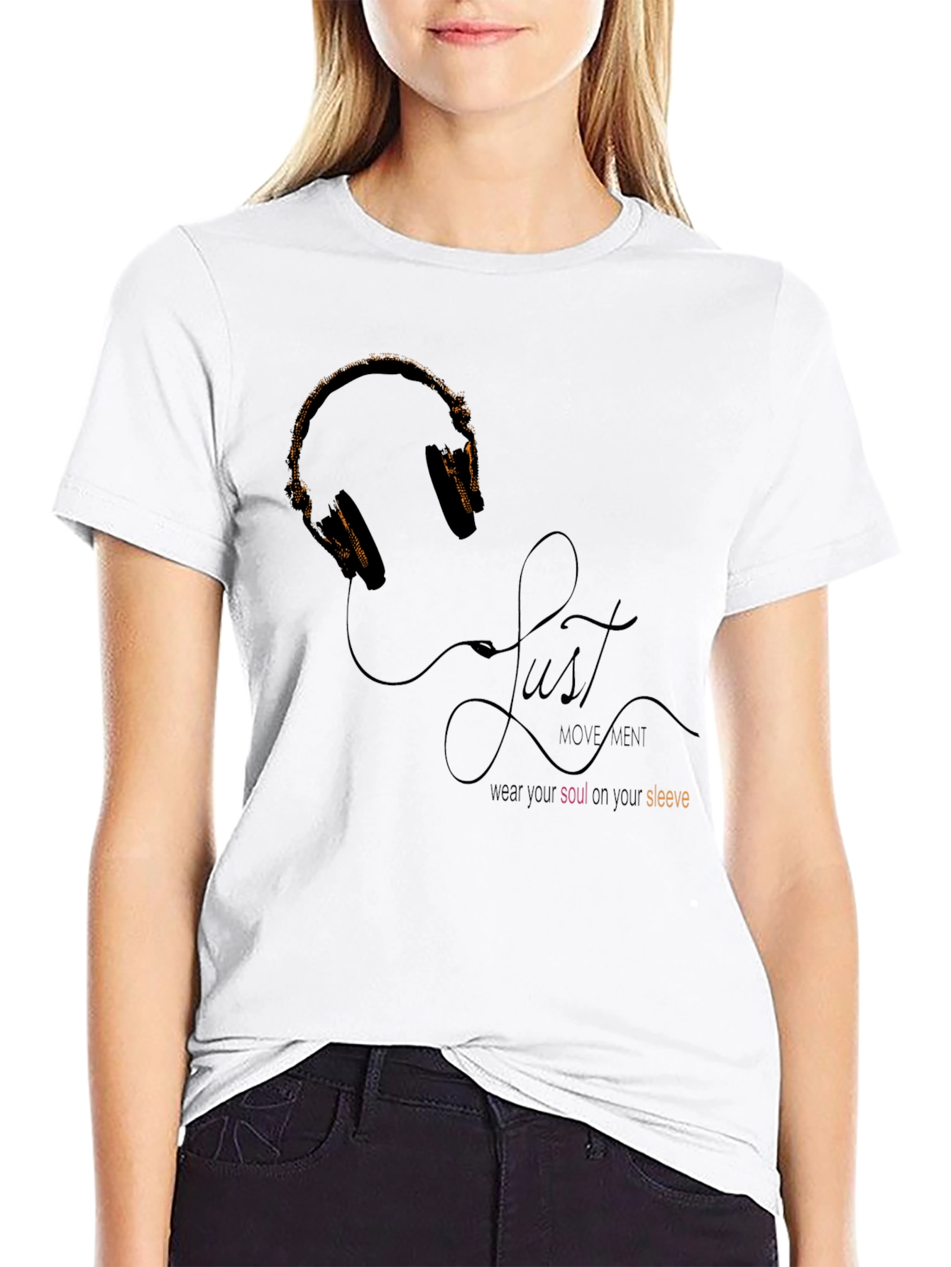 Headphones Lust T-Shirt - Music Inspired Tee