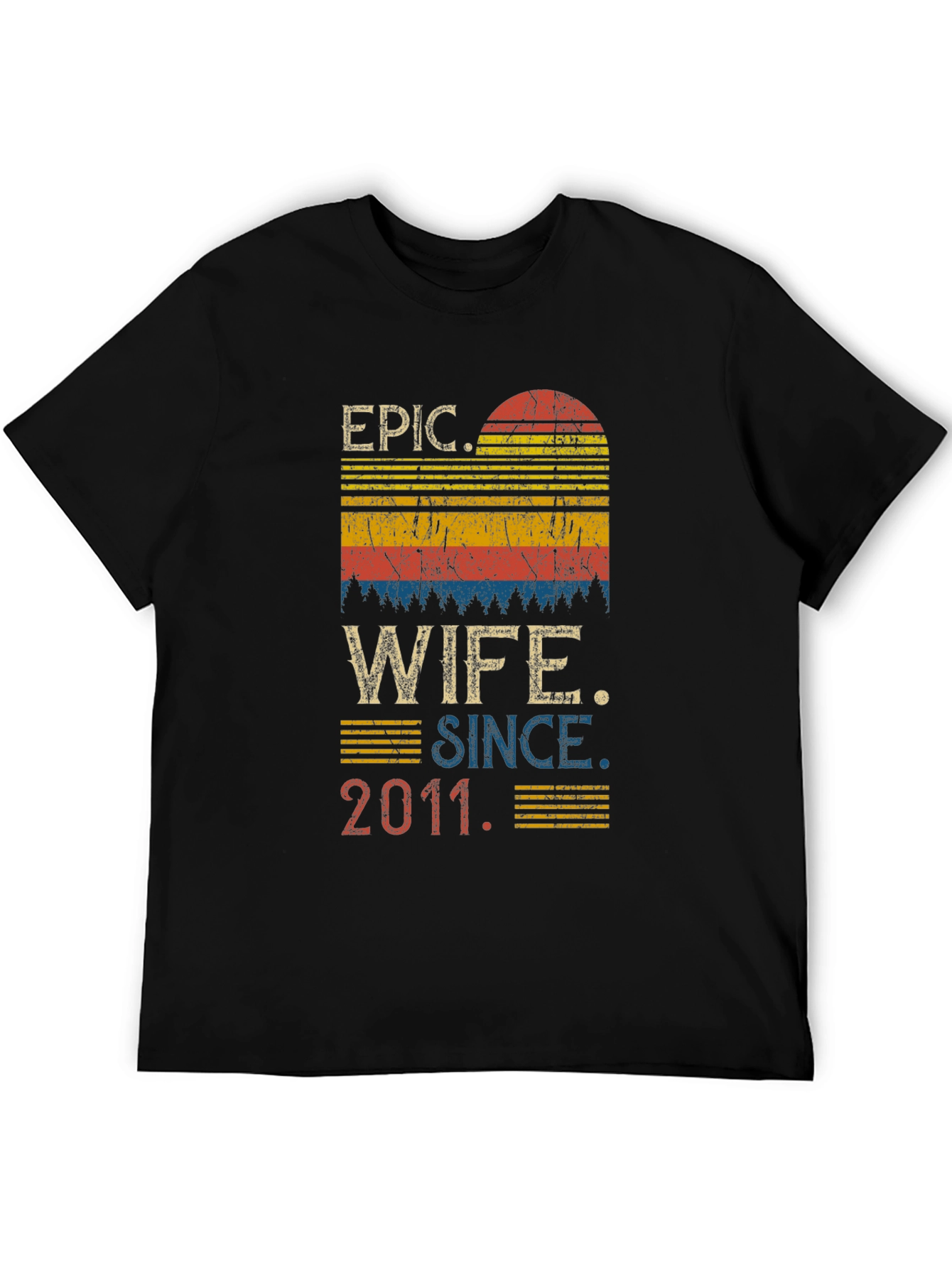 Epic Wife Since 2011 Graphic Tee
