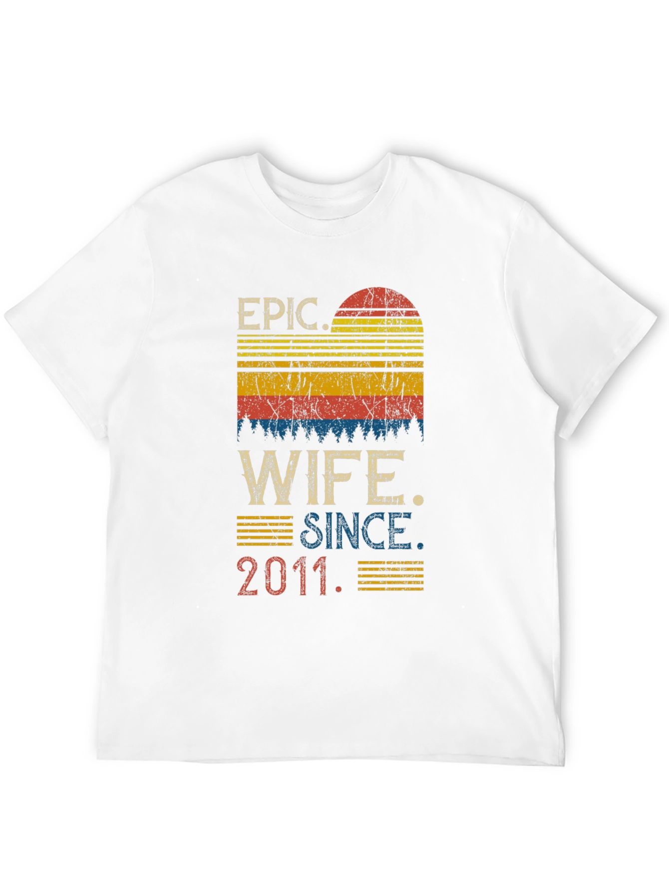 Epic Wife Since 2011 Graphic Tee
