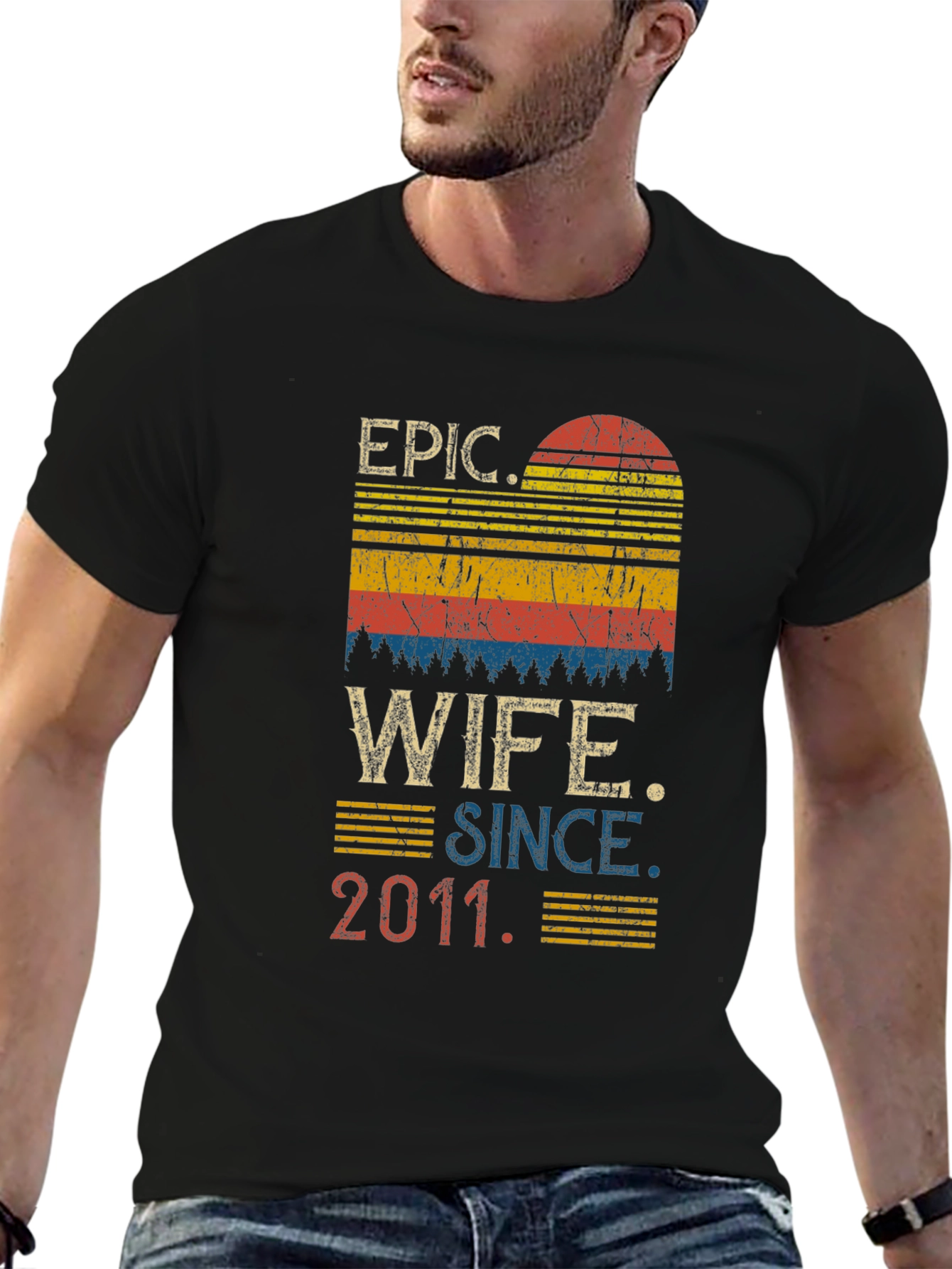 Epic Wife Since 2011 Graphic Tee