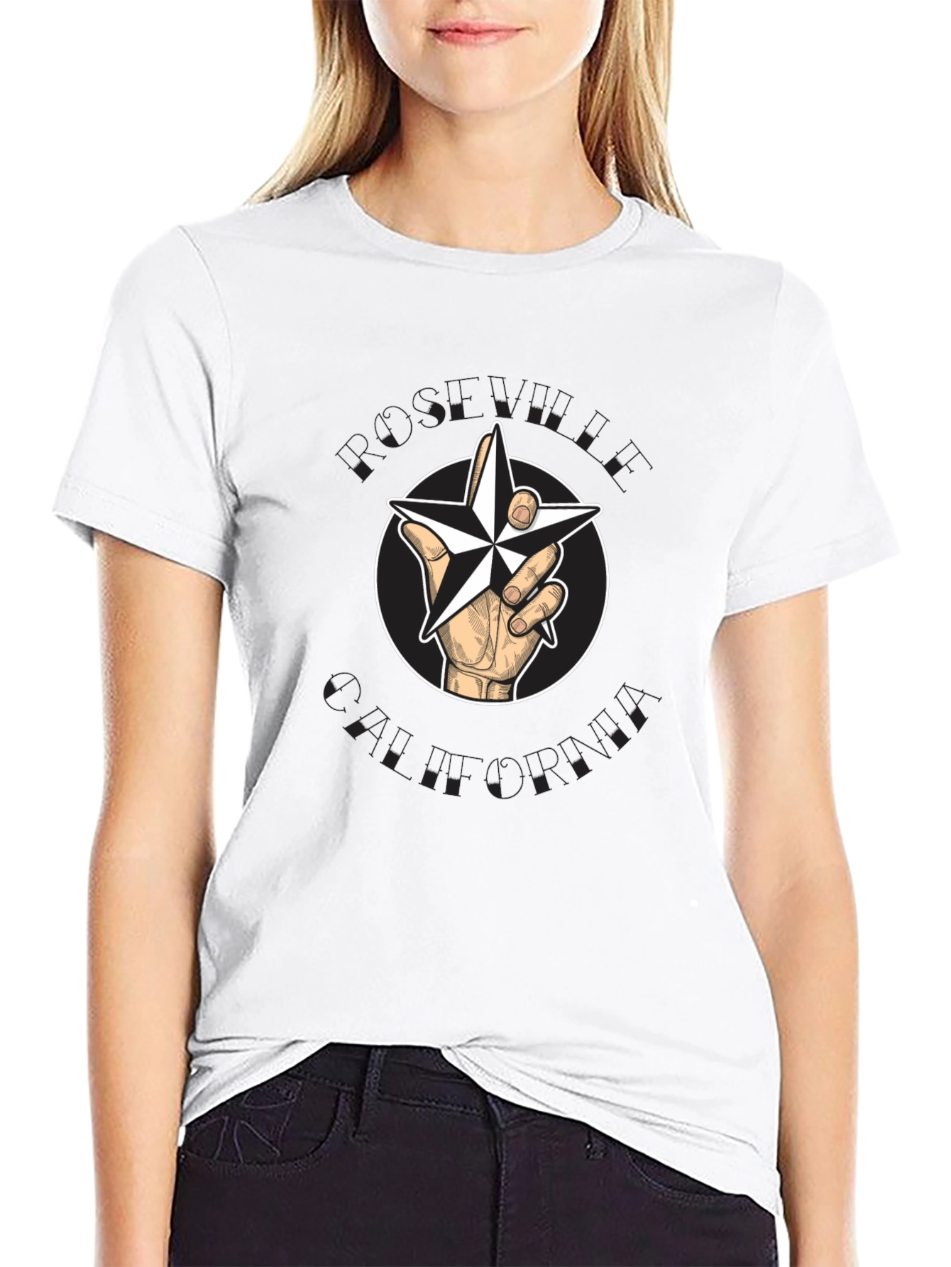 Nautical Star Hand Graphic Tee