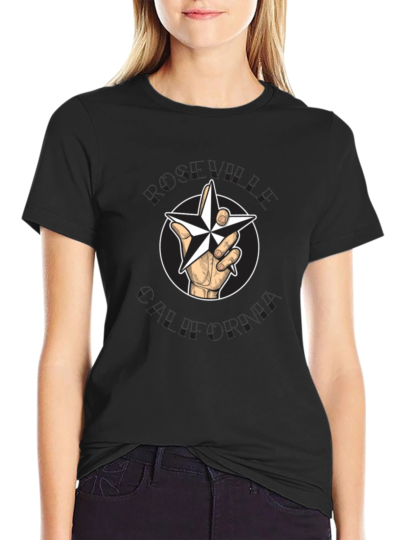 Nautical Star Hand Graphic Tee
