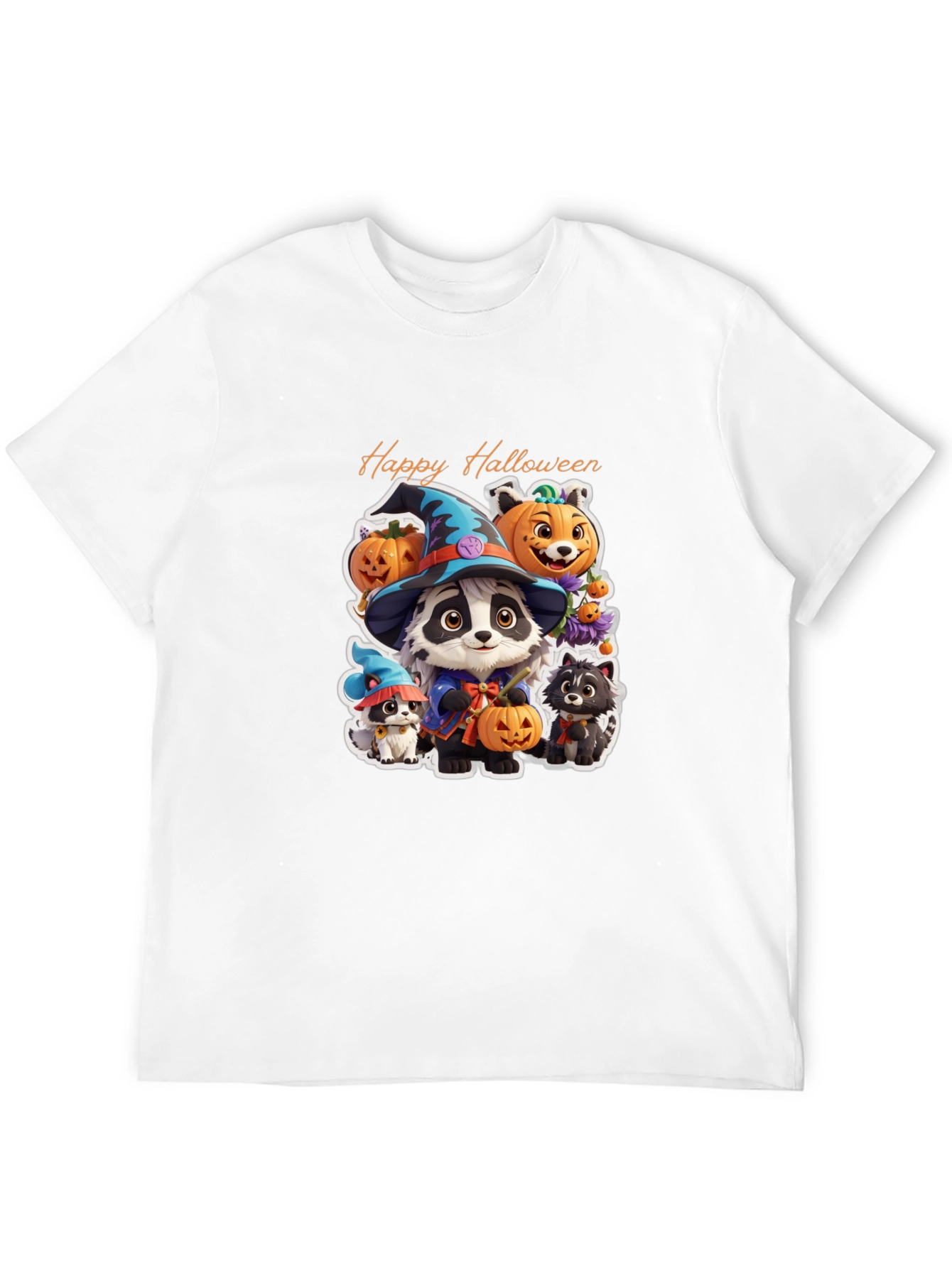 Halloween Cute Animal Cartoon T-Shirt