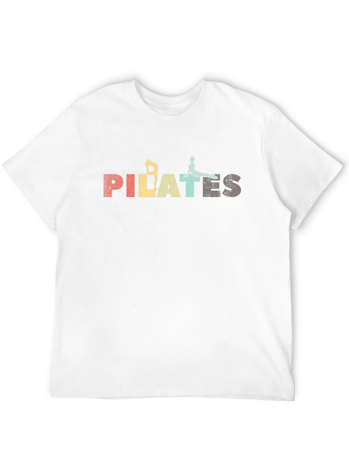 Pilates Retro Graphic T-Shirt - Black