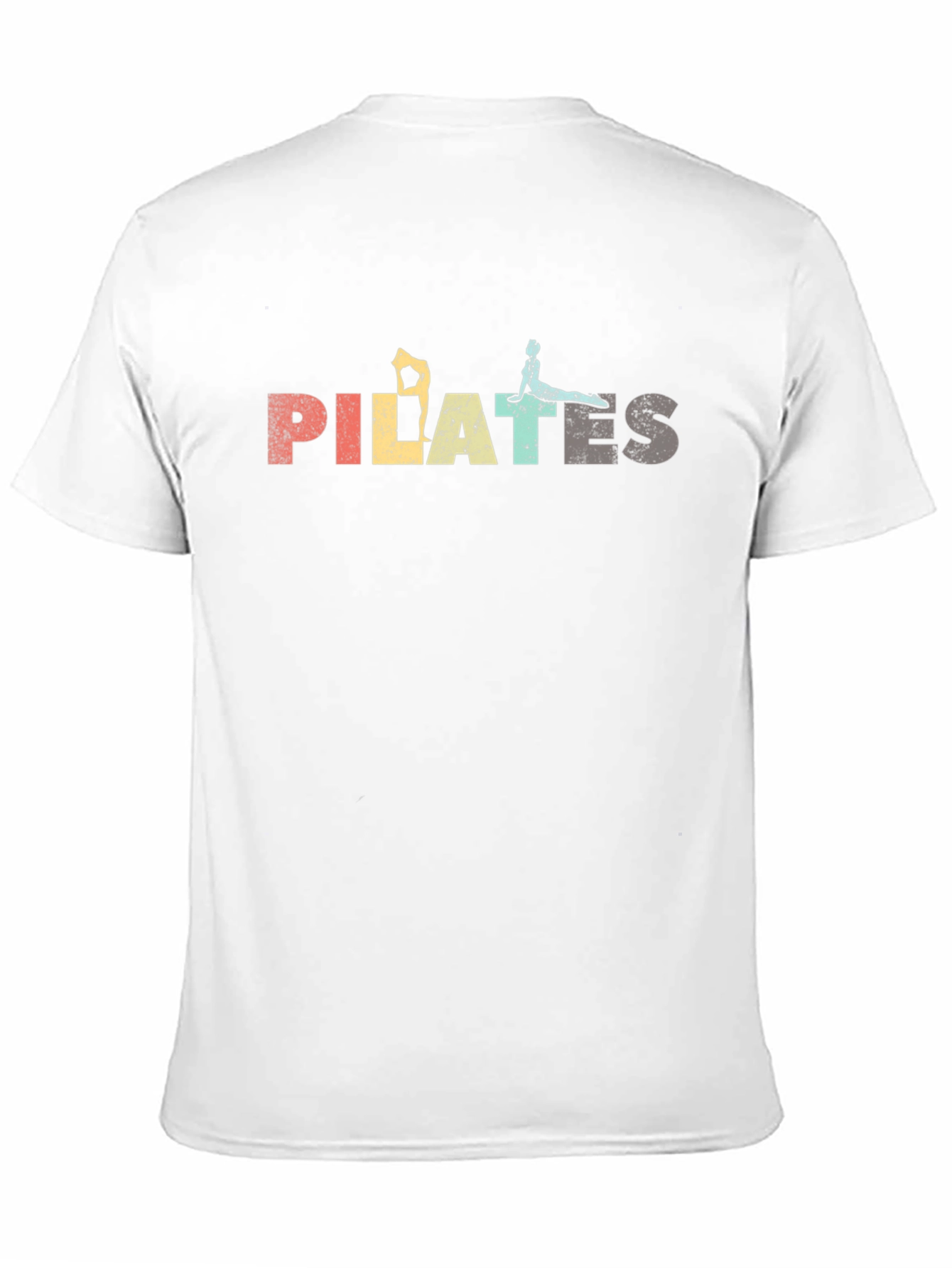 Pilates Retro Graphic T-Shirt - Black