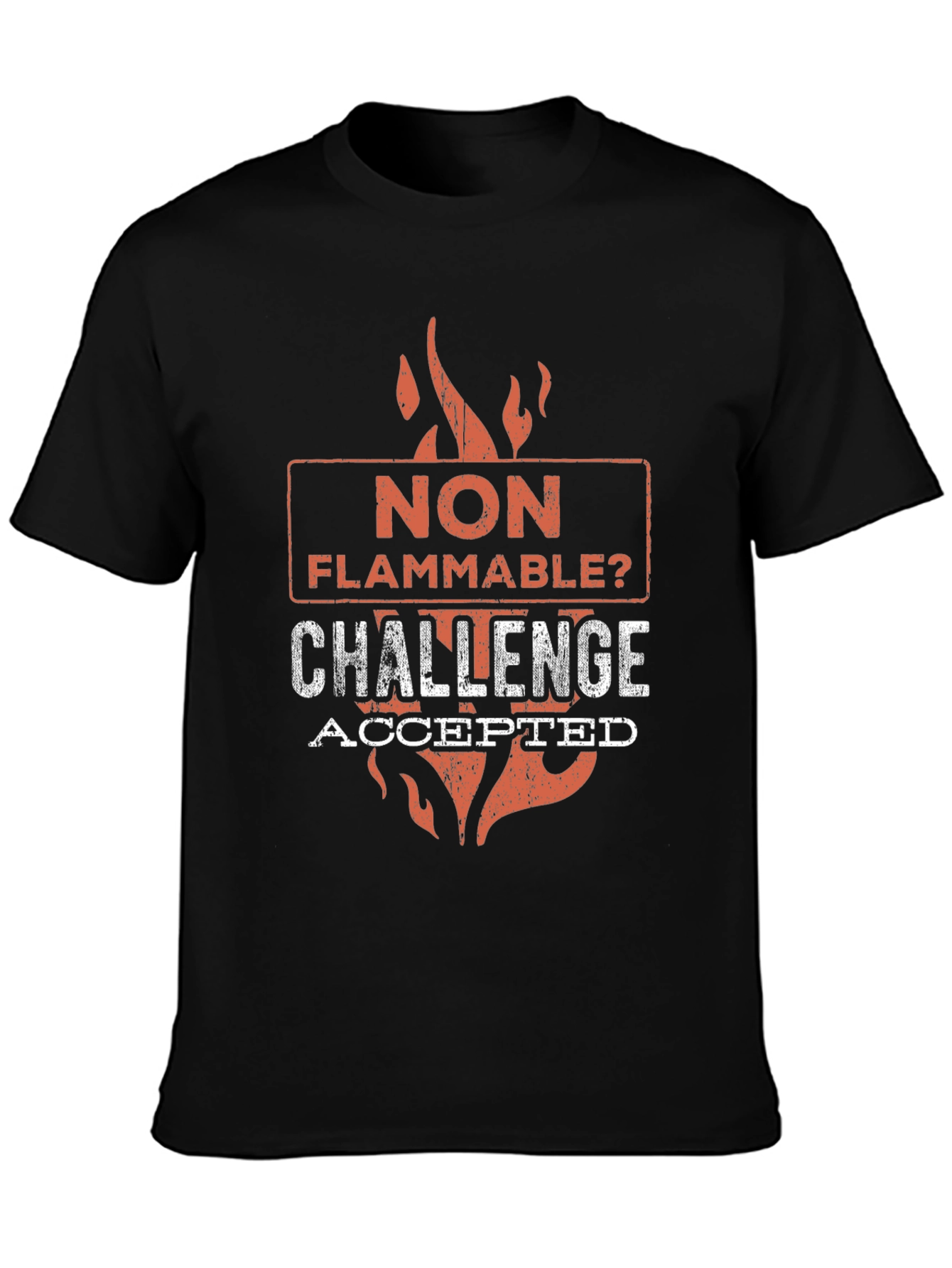 Non Flammable Challenge Accepted T-Shirt