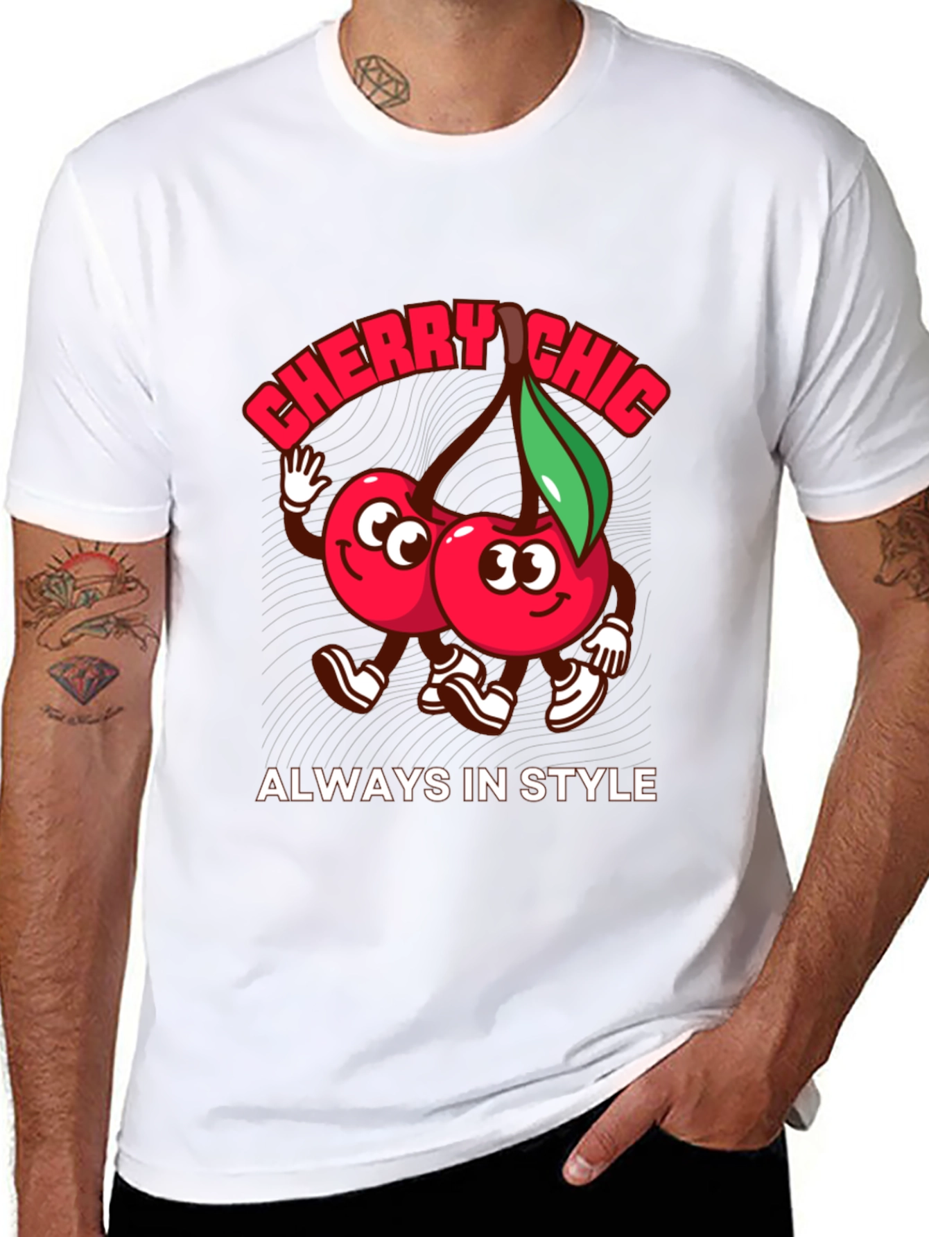 Cherry Chic Graphic Tee