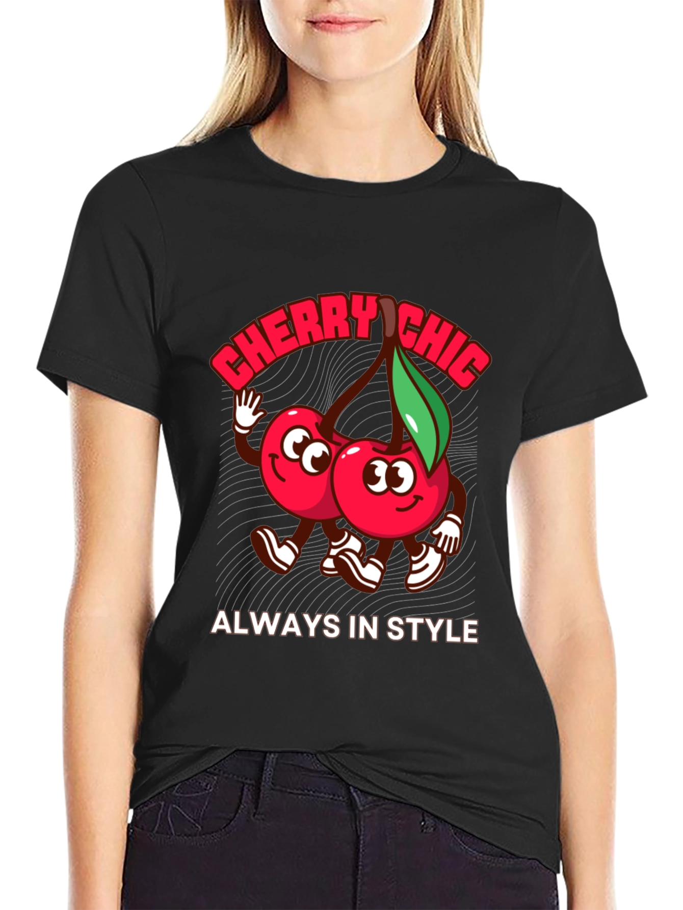 Cherry Chic Graphic Tee