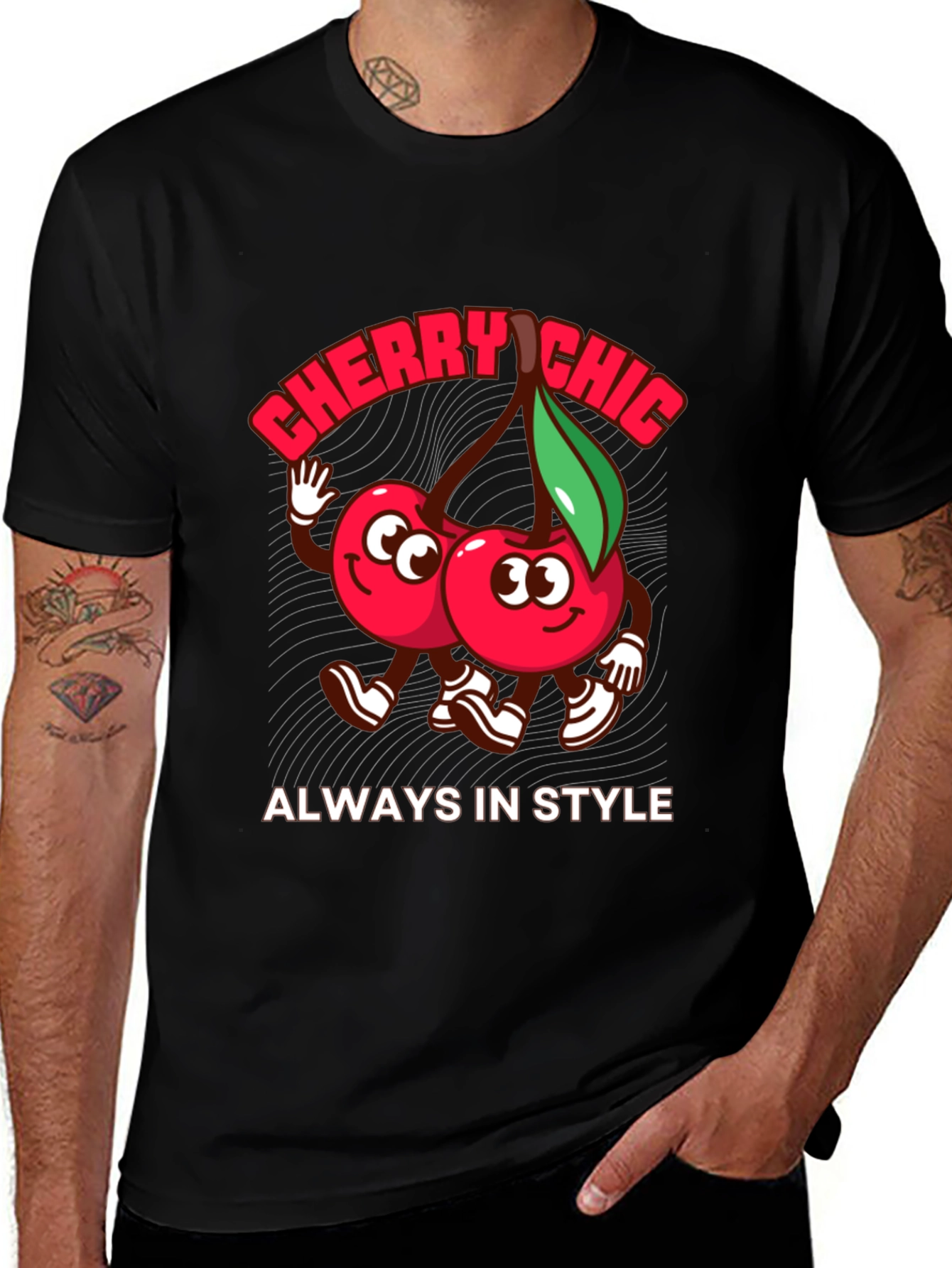 Cherry Chic Graphic Tee
