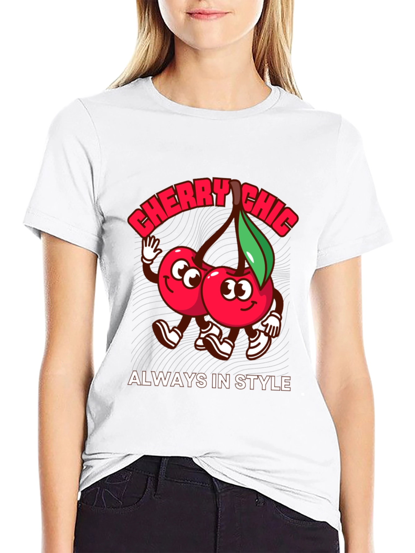 Cherry Chic Graphic Tee