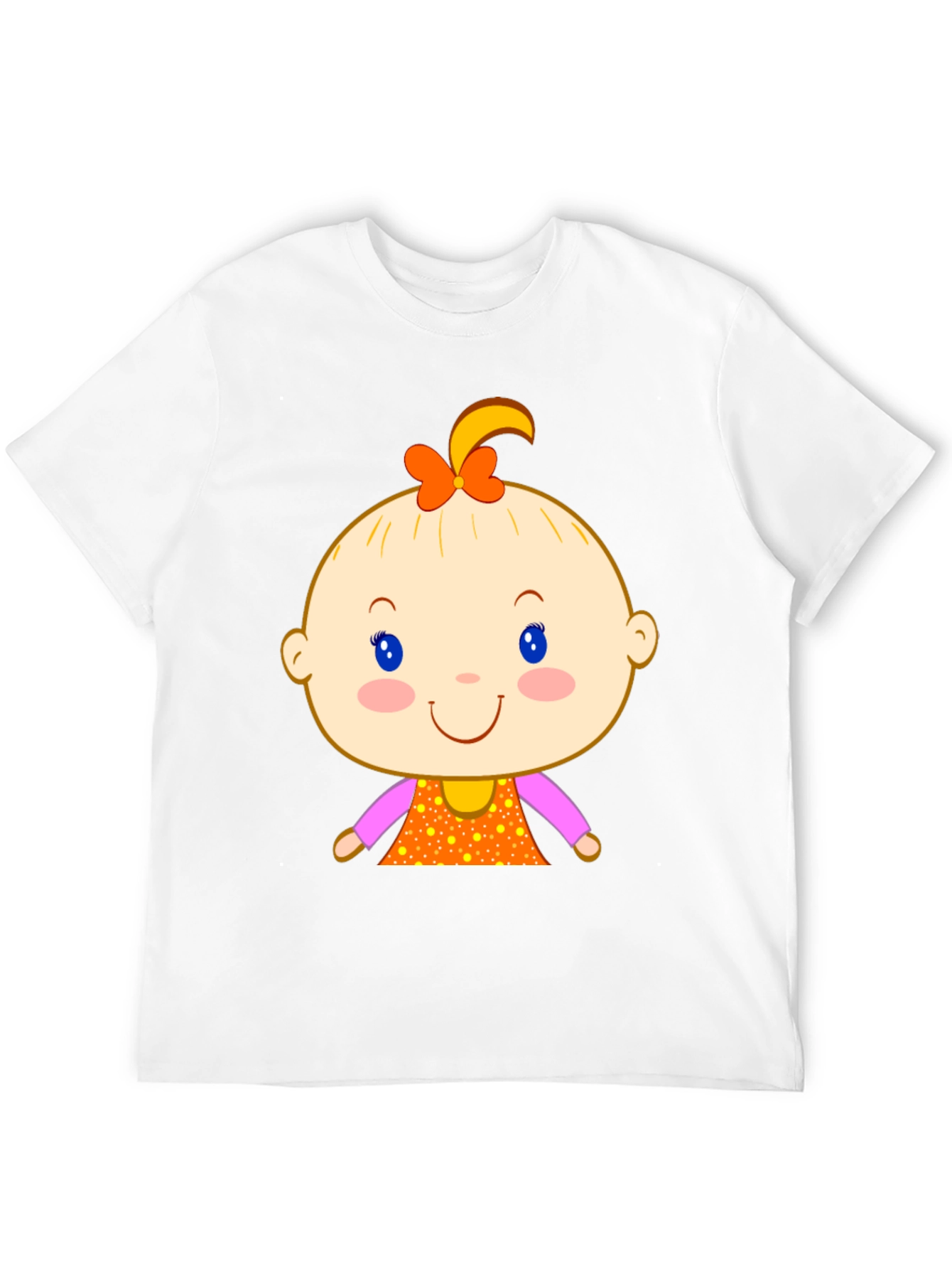 Cute Baby Cartoon Graphic Tee
