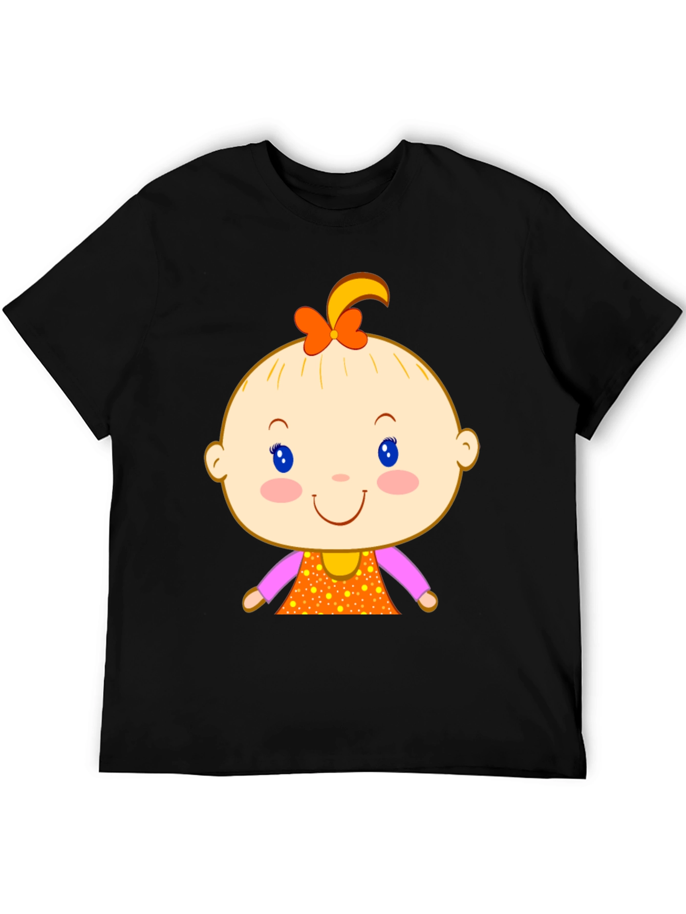 Cute Baby Cartoon Graphic Tee