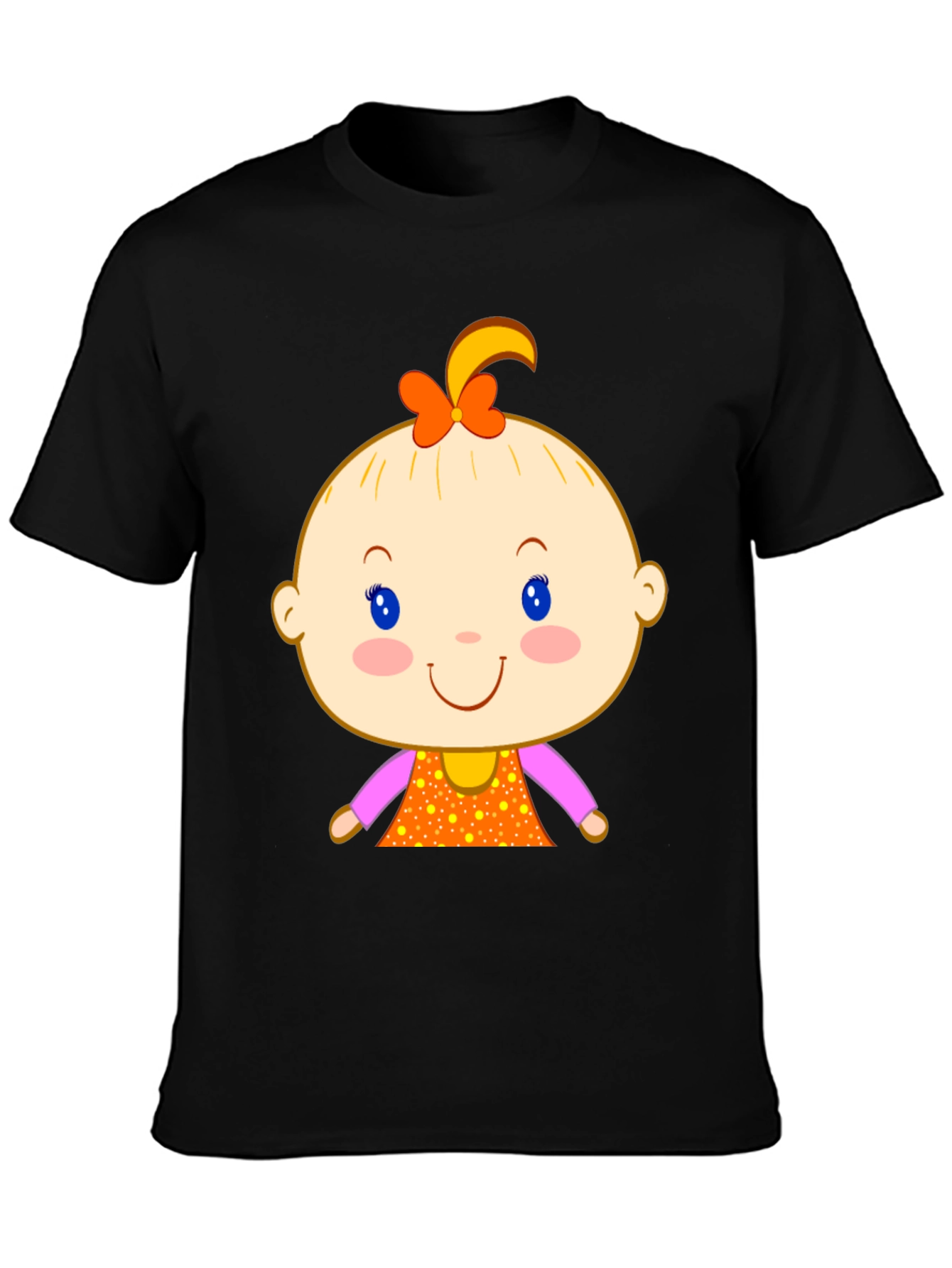 Cute Baby Cartoon Graphic Tee