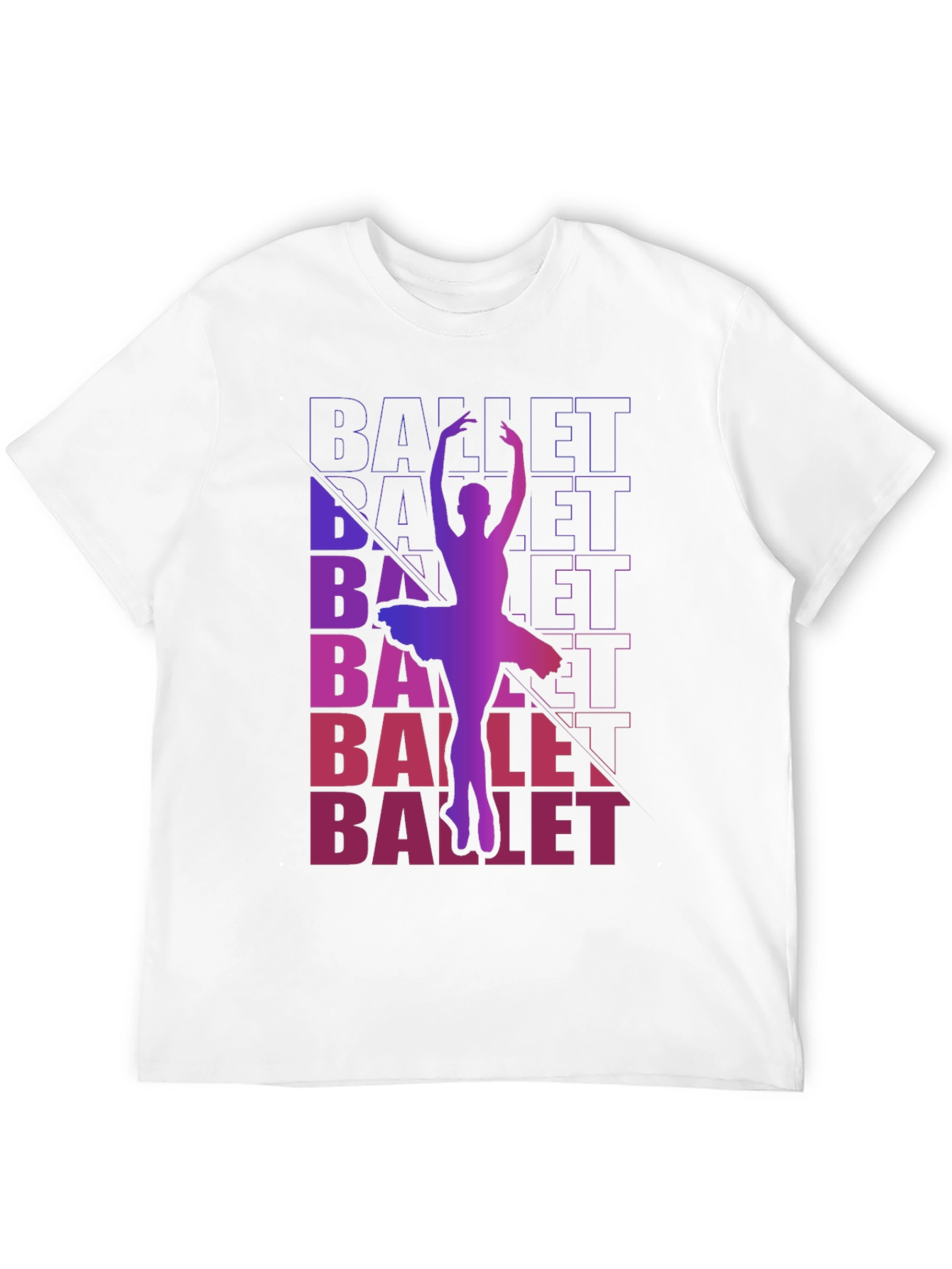 Ballet Dancer Graphic Tee - Stylish Dance Lover Shirt