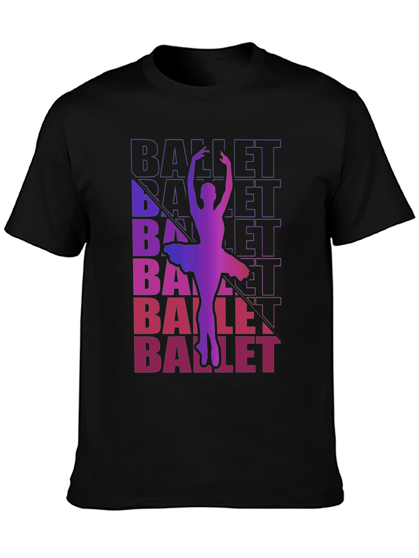 Ballet Dancer Graphic Tee - Stylish Dance Lover Shirt