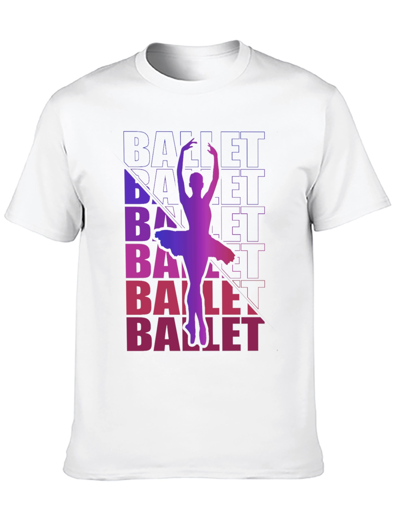 Ballet Dancer Graphic Tee - Stylish Dance Lover Shirt