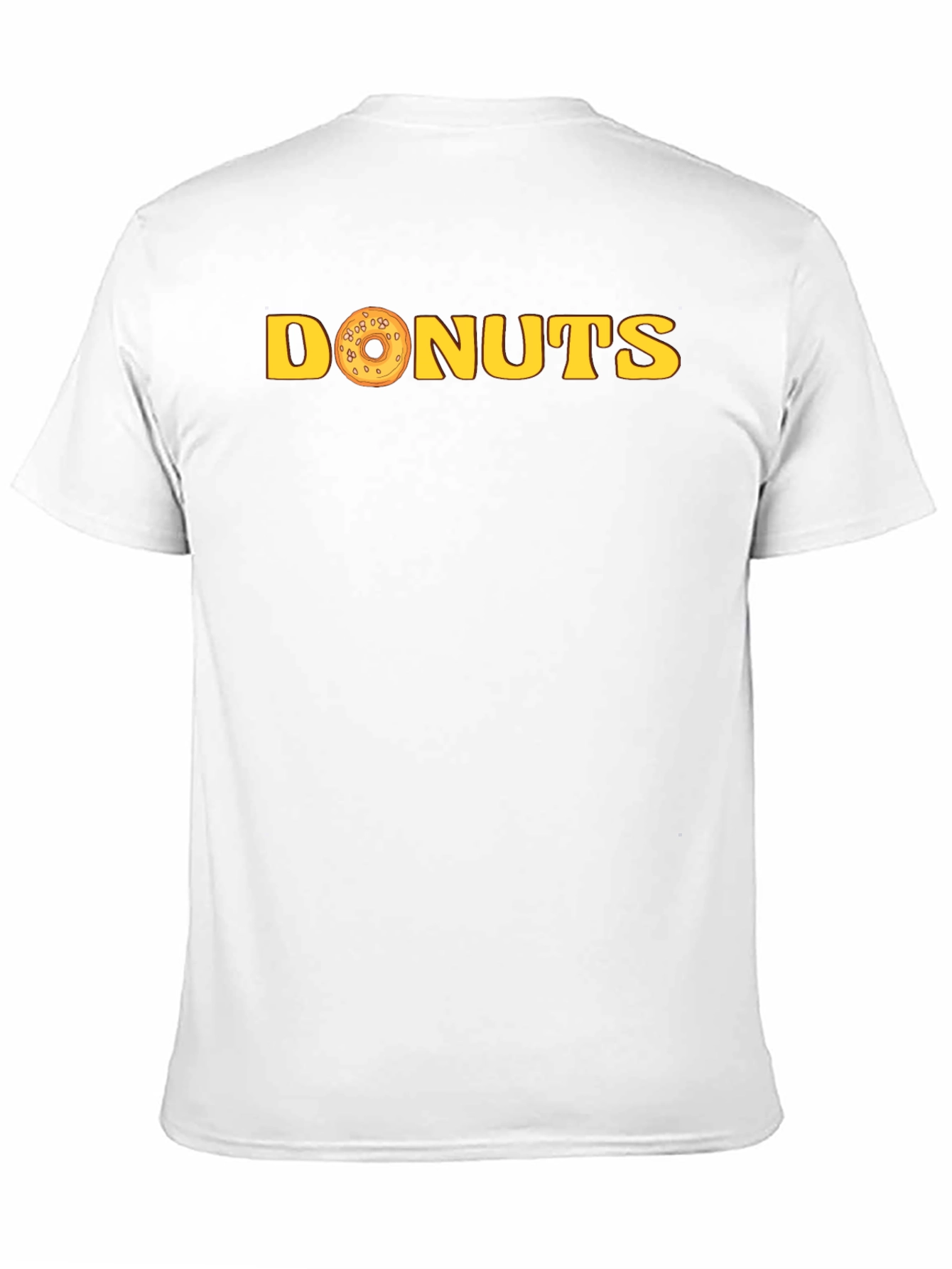 Donuts Graphic Tee - Black Cotton T-Shirt