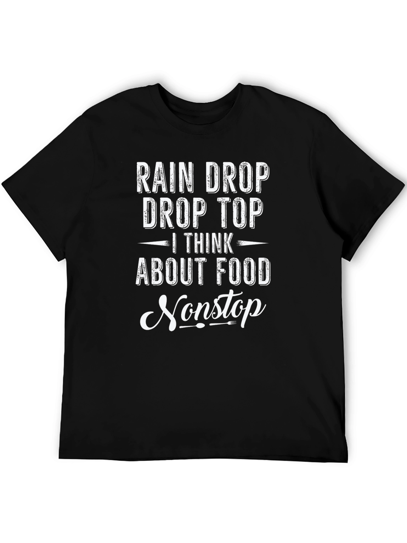 Rain Drop Food T-Shirt - Funny Graphic Tee