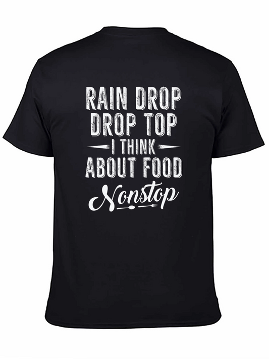Rain Drop Food T-Shirt - Funny Graphic Tee
