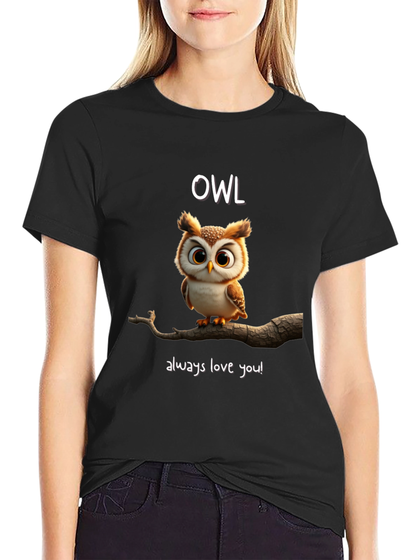 Owl Always Love You Graphic Tee Shirt