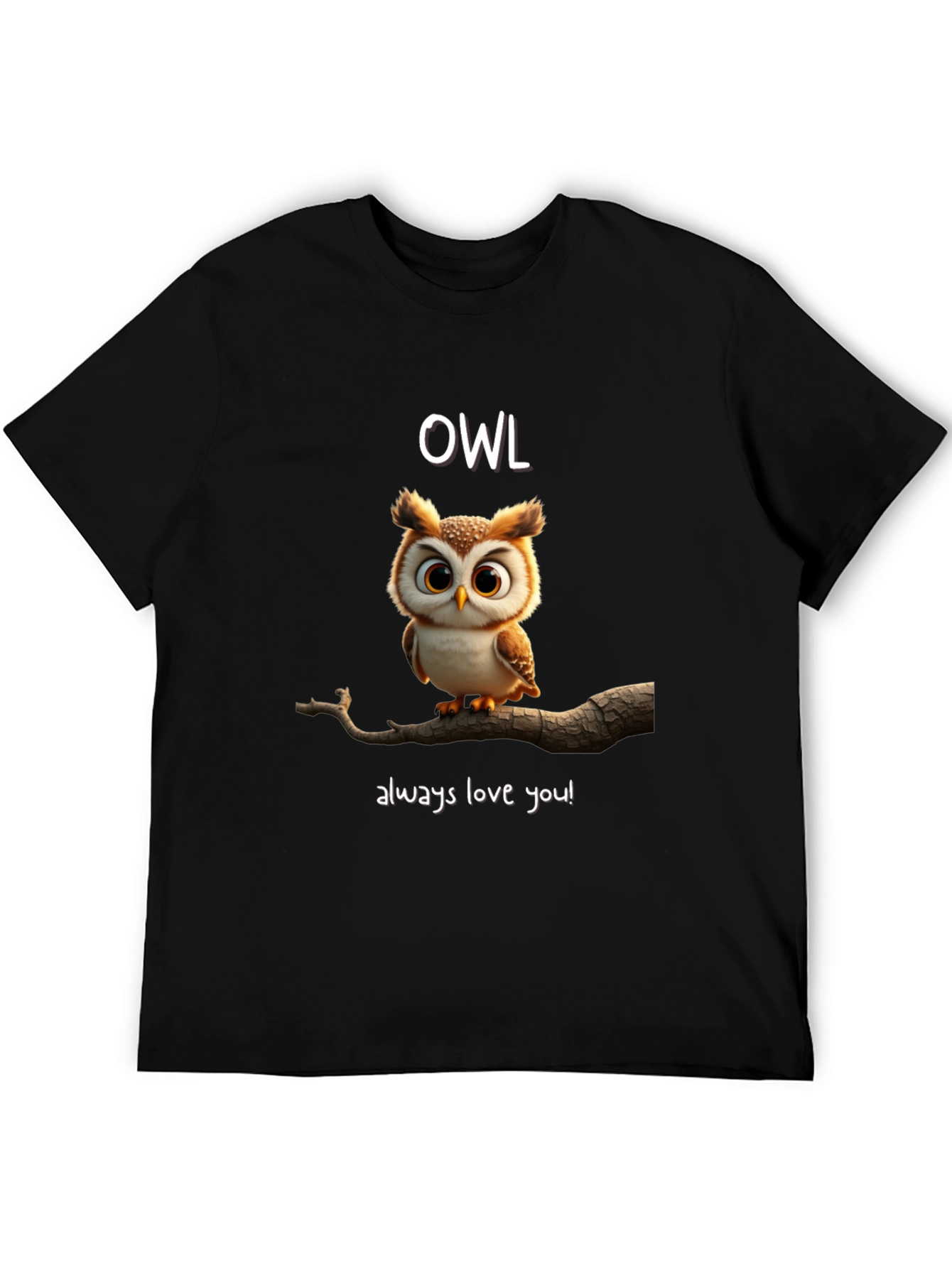 Owl Always Love You Graphic Tee Shirt