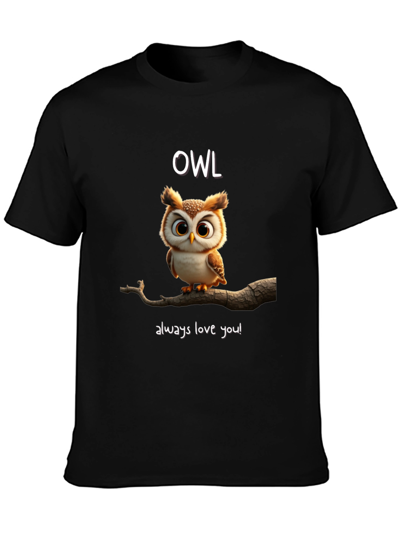 Owl Always Love You Graphic Tee Shirt