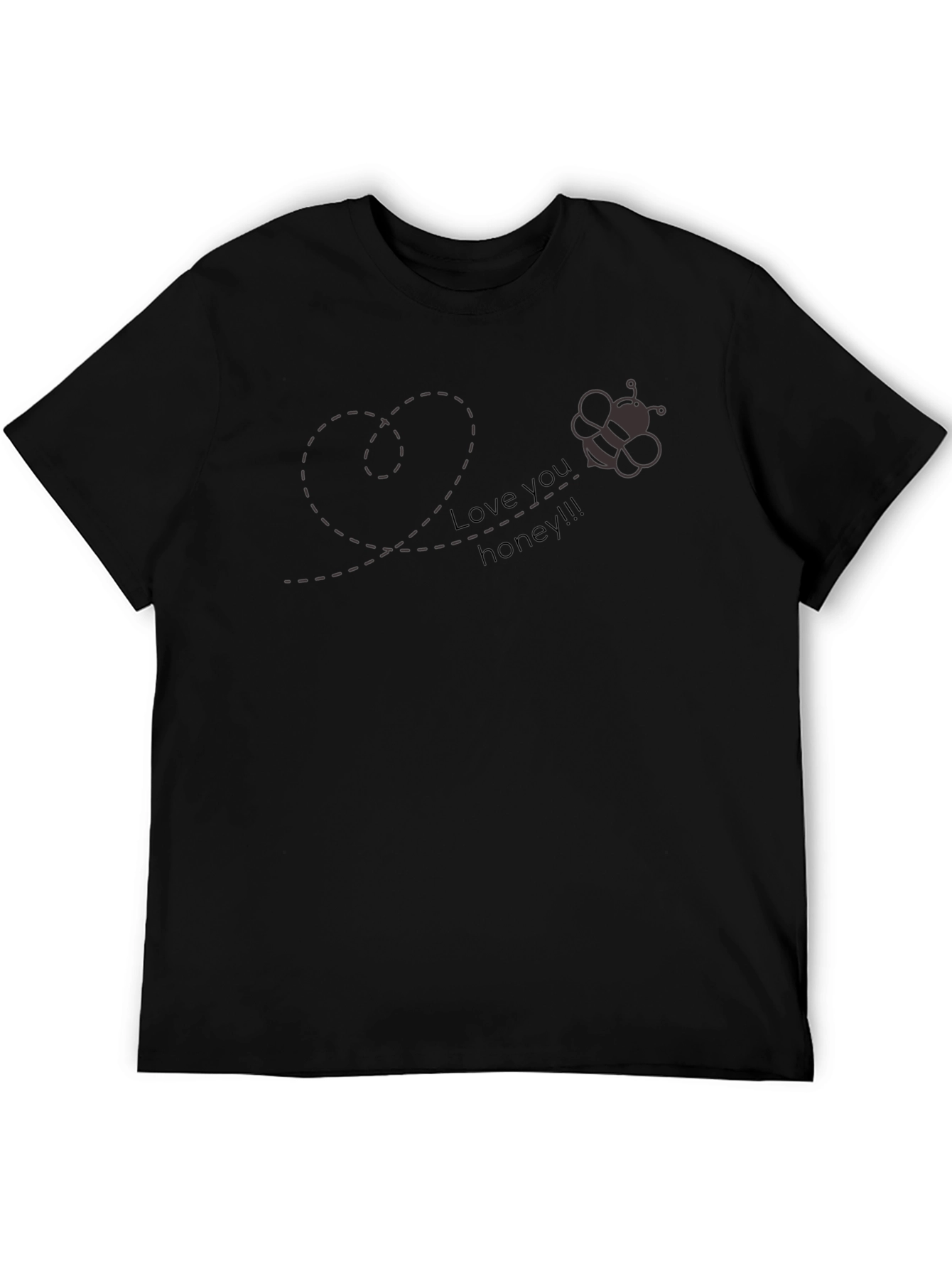 Love You Honey Bee Graphic T-Shirt