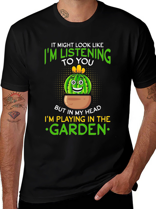 Funny Cactus Garden T-Shirt