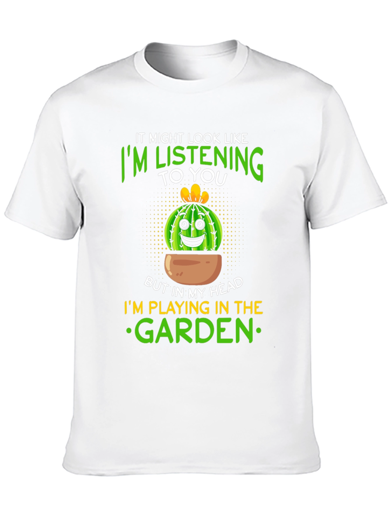 Funny Cactus Garden T-Shirt