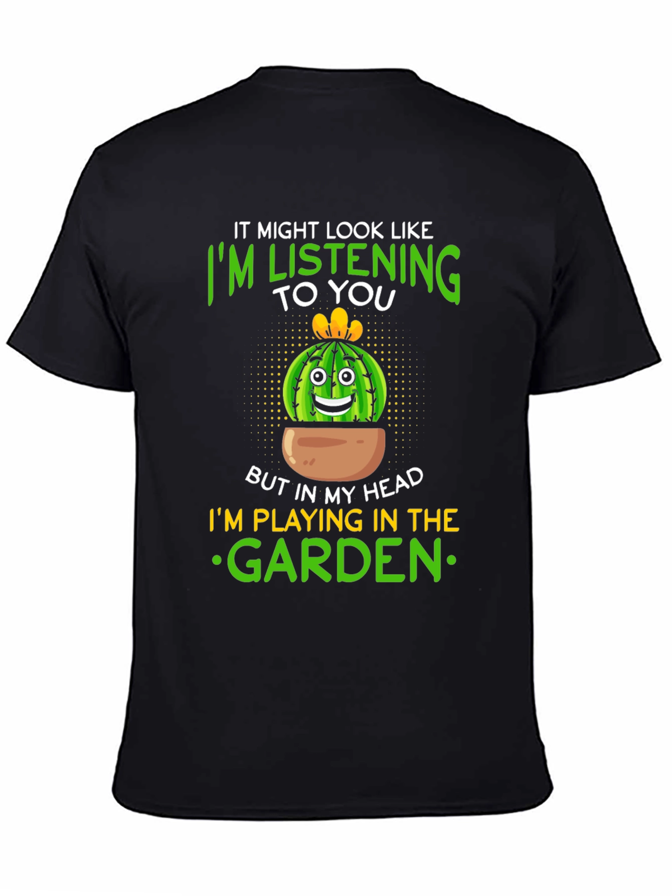 Funny Cactus Garden T-Shirt