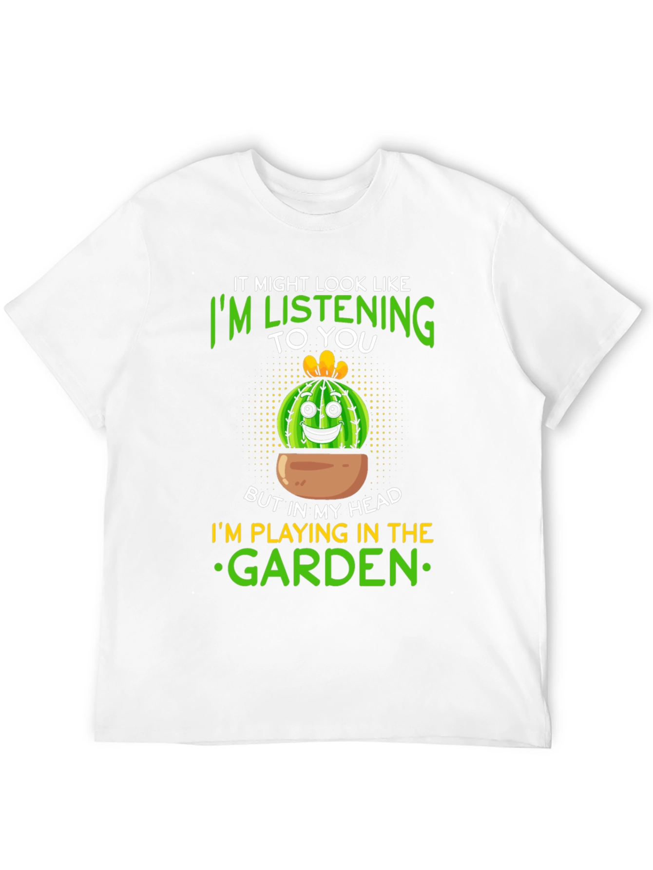 Funny Cactus Garden T-Shirt