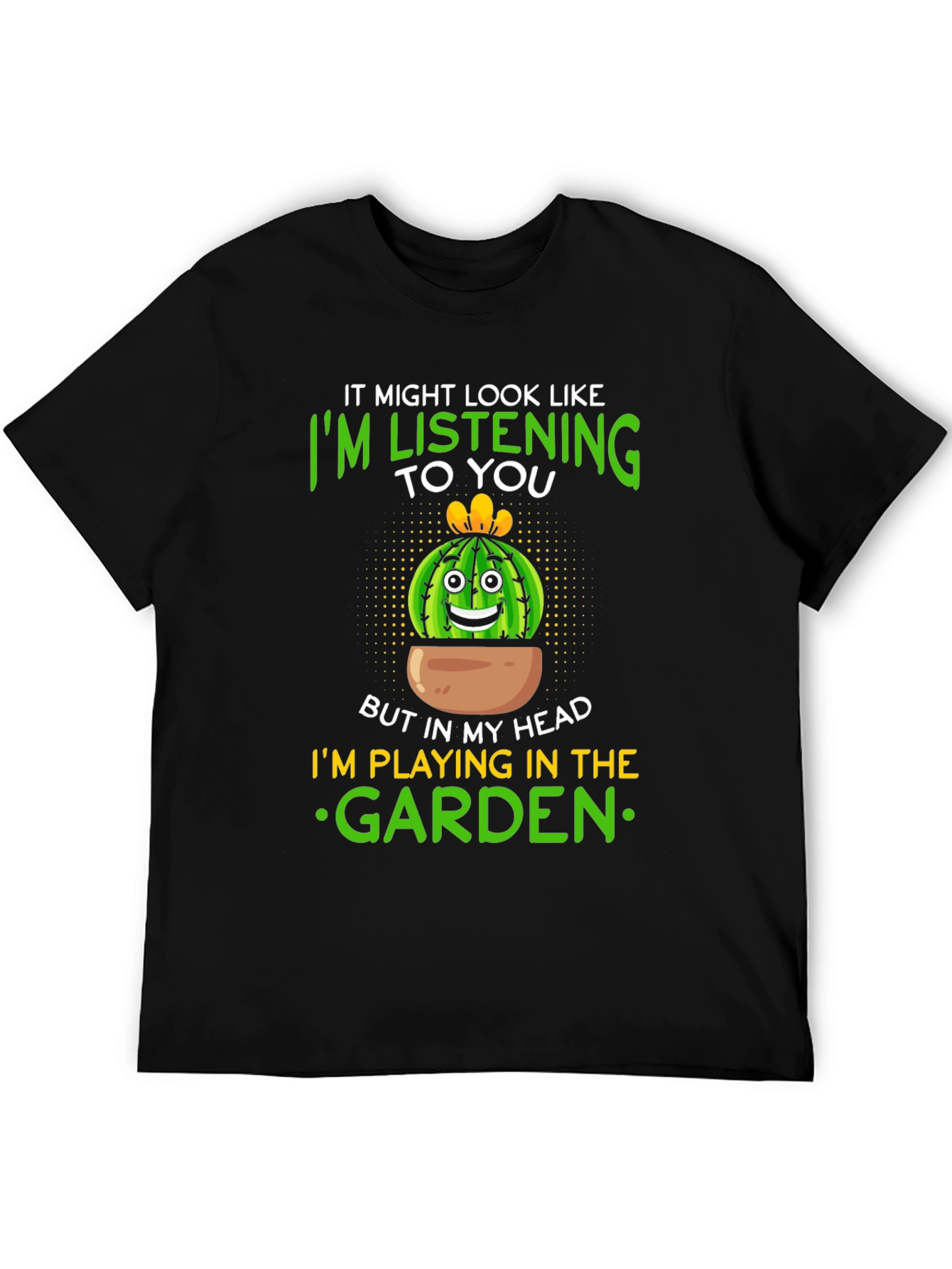 Funny Cactus Garden T-Shirt