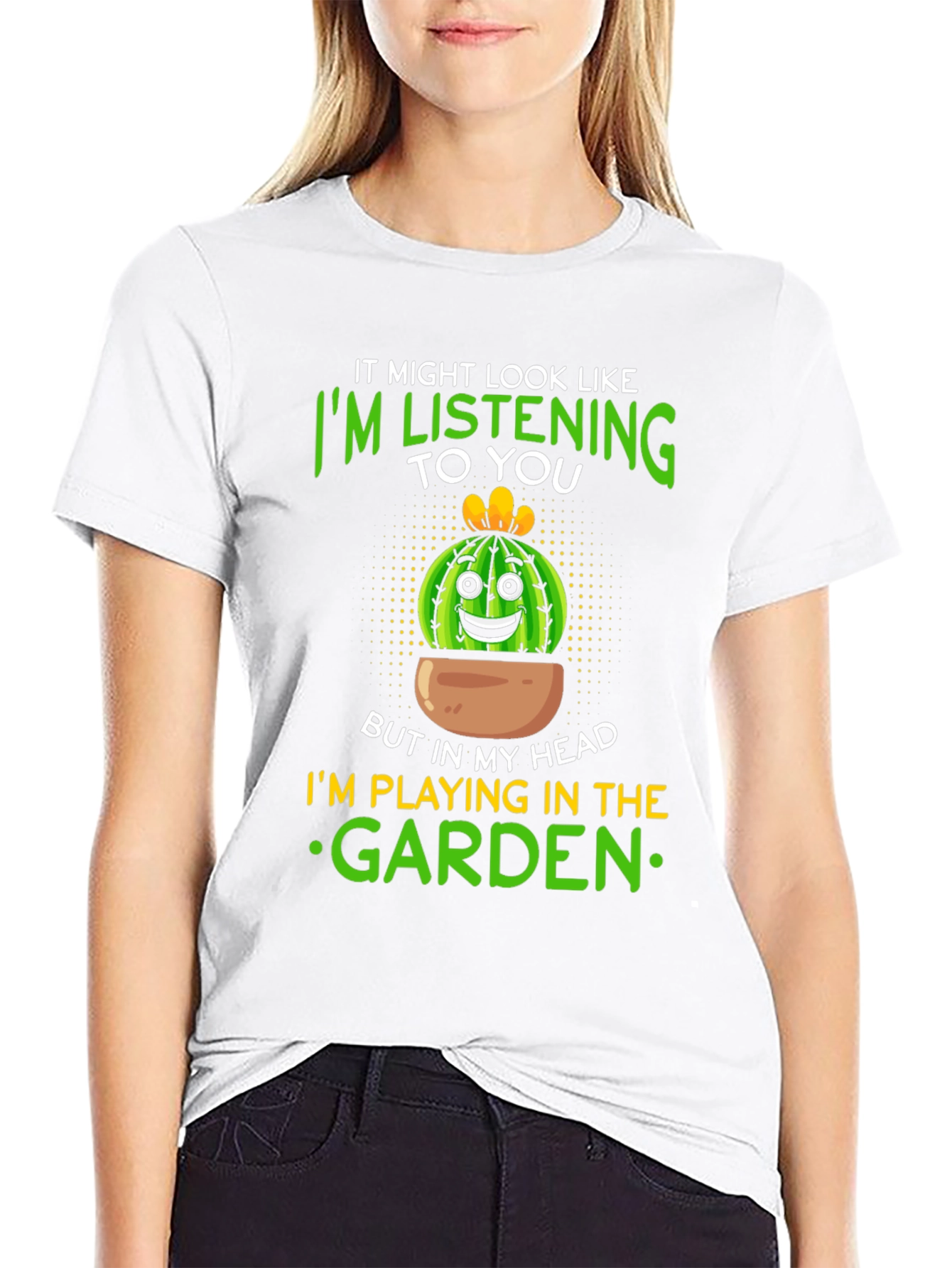 Funny Cactus Garden T-Shirt