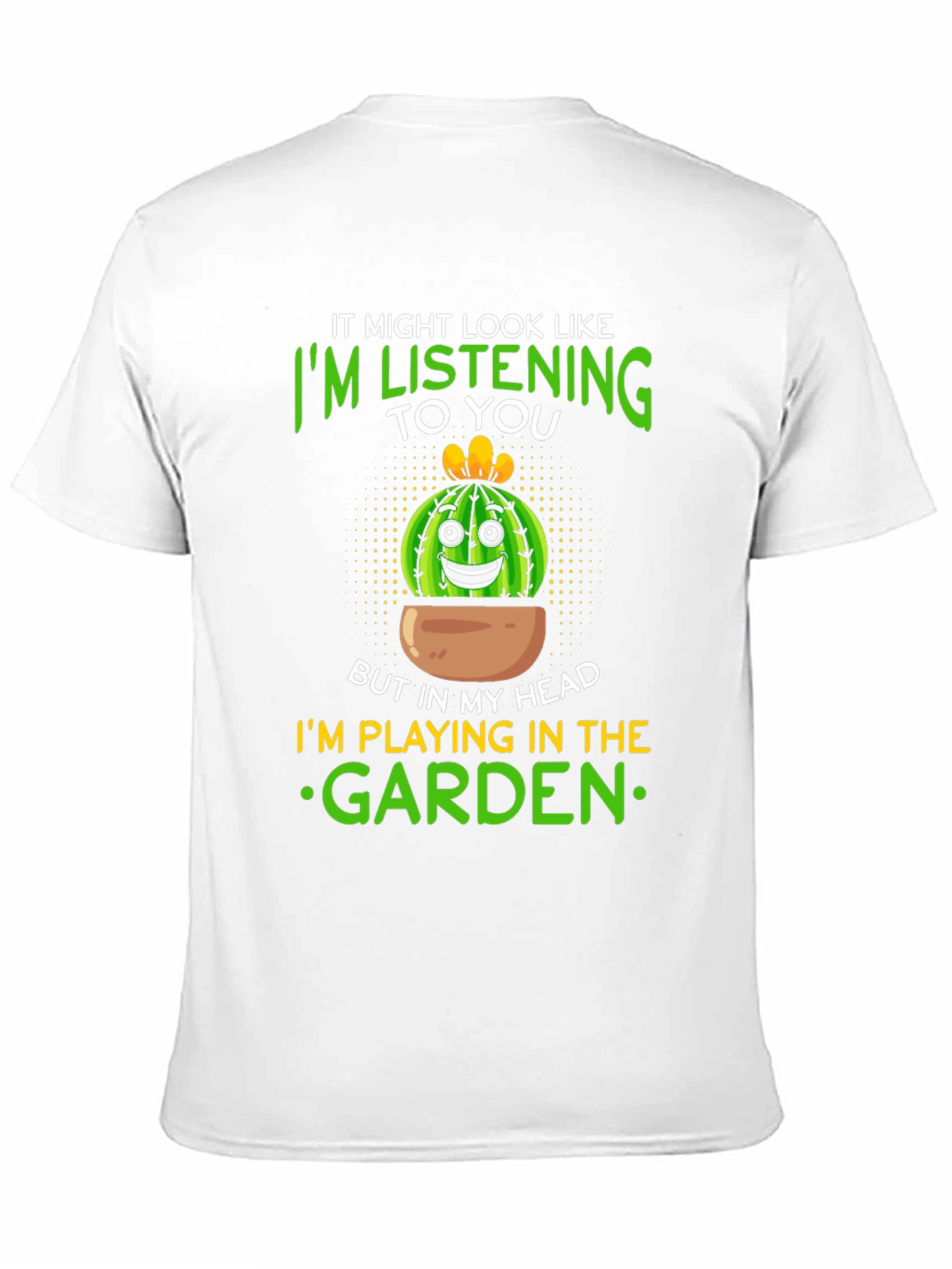 Funny Cactus Garden T-Shirt
