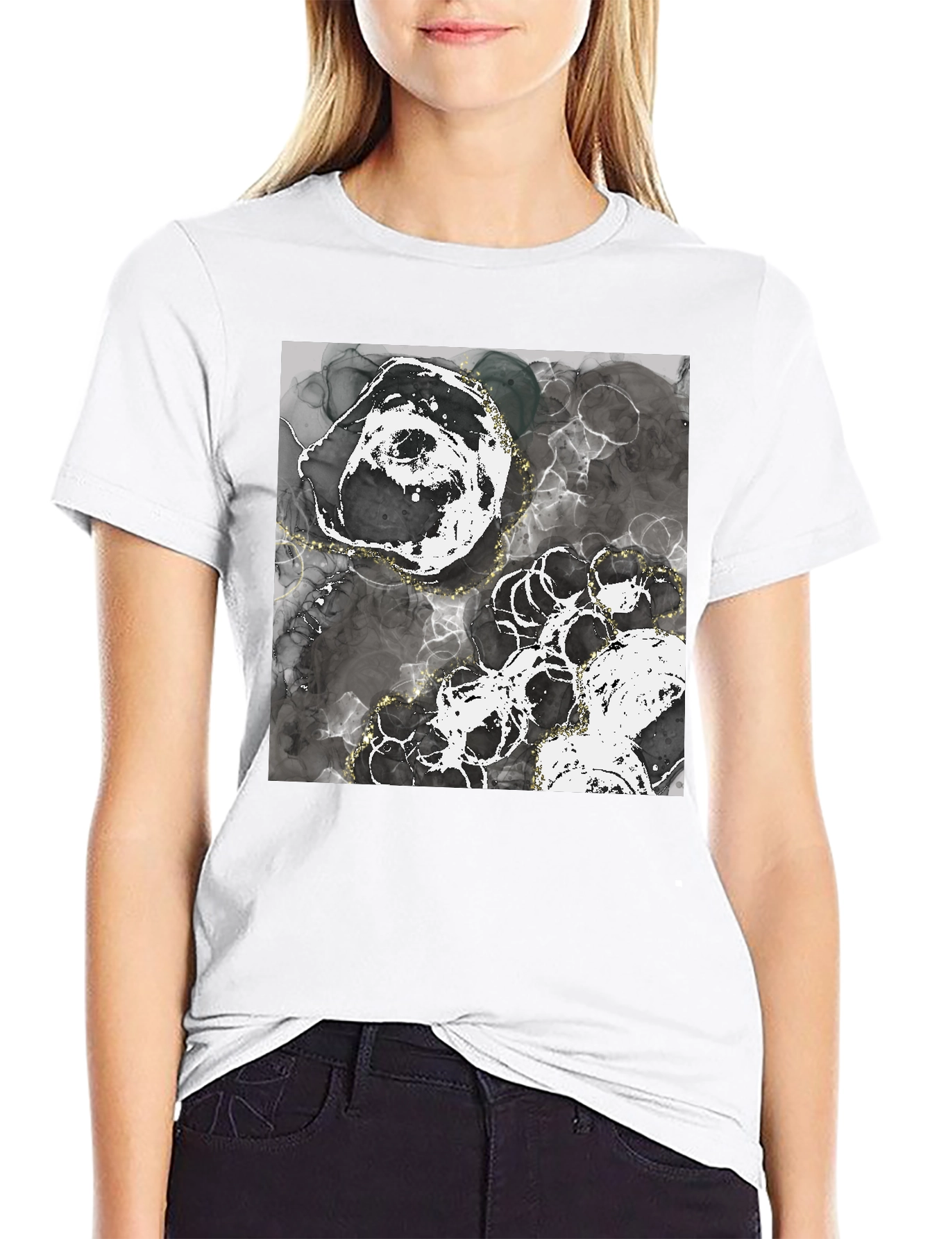 Abstract Art Graphic T-Shirt