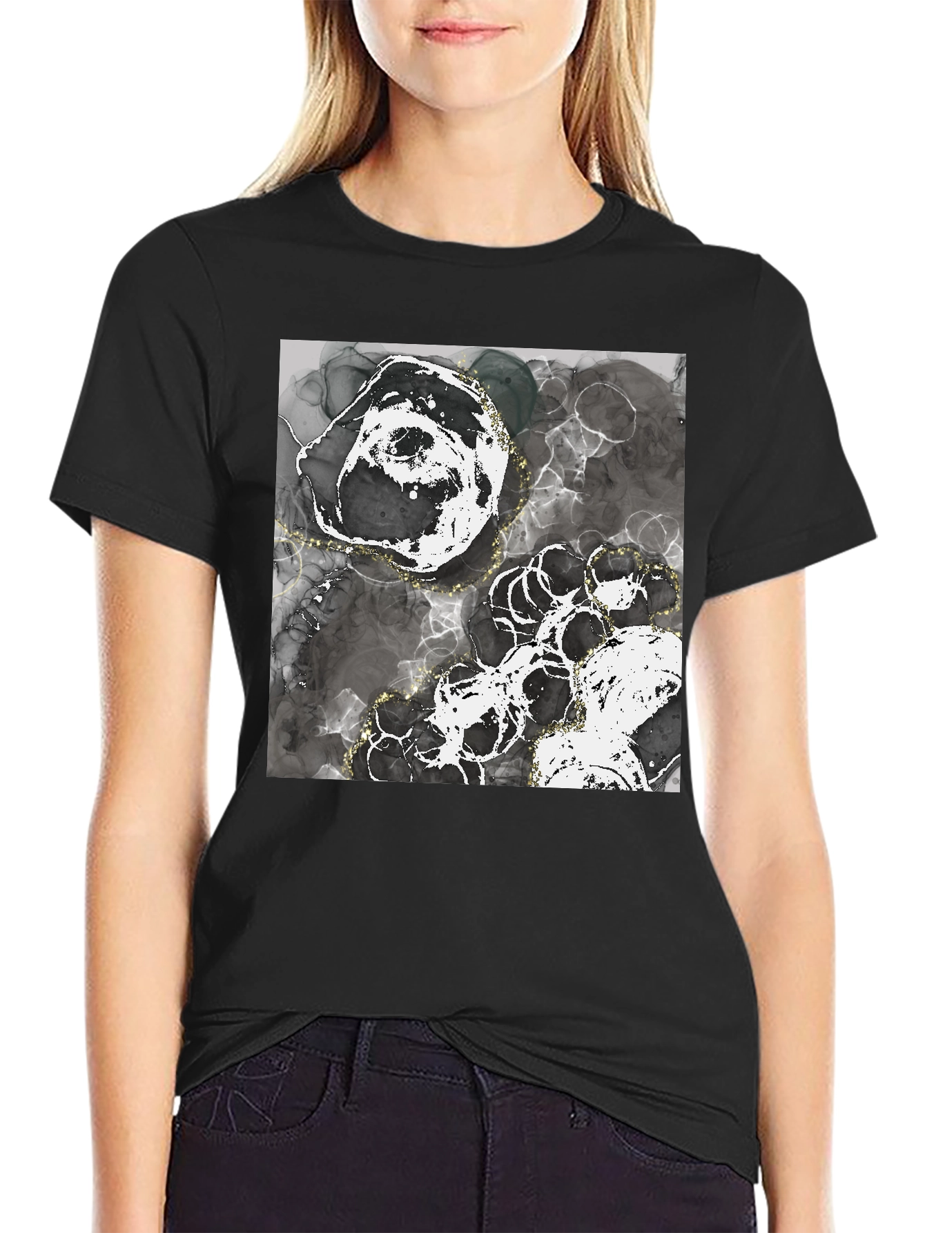 Abstract Art Graphic T-Shirt